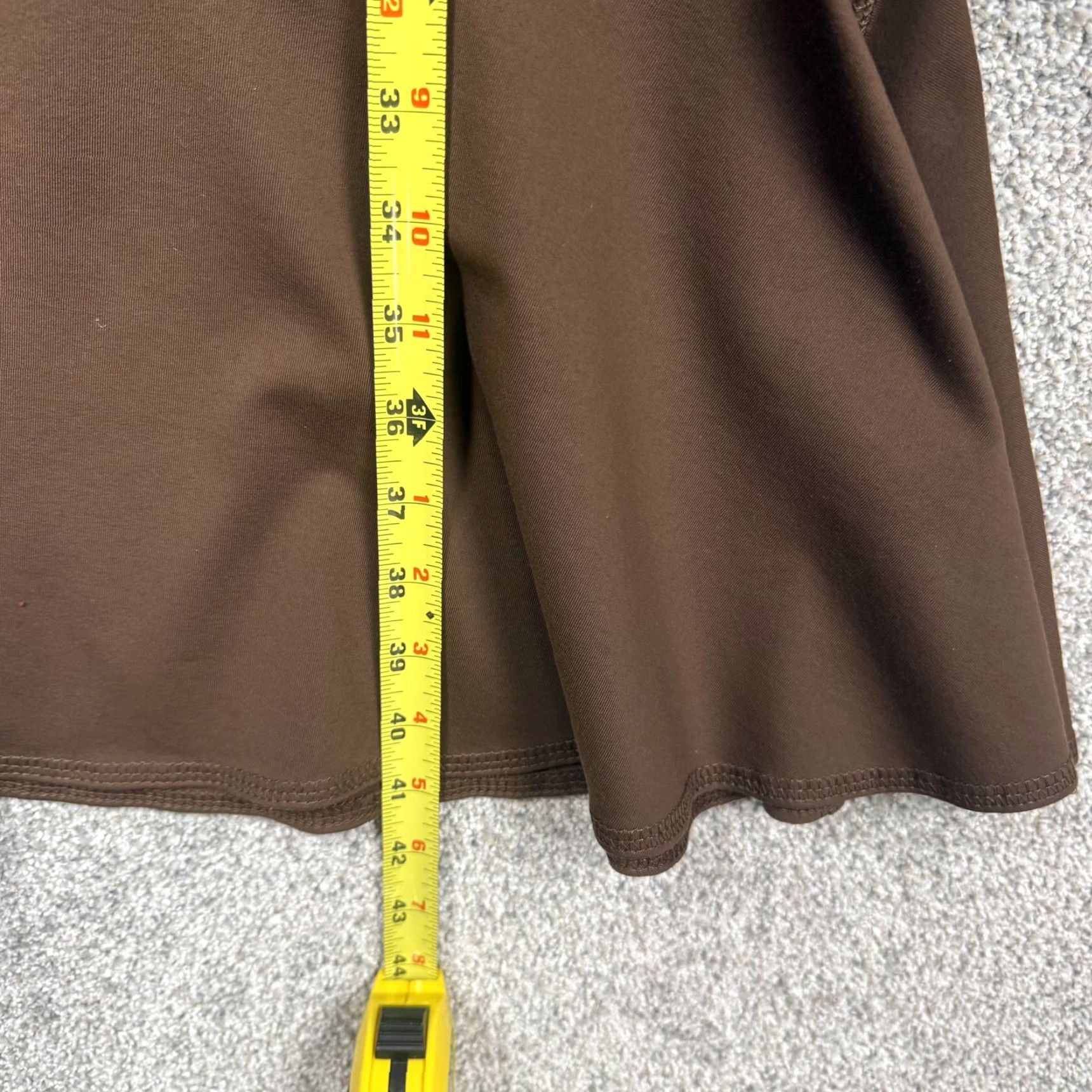 Vintage Suzanne Somers Jumper Dress M Brown Y2K Tech Grunge Whimsigoth Layering Indie Size M / US 6-8 / IT 42-44 - 3 Thumbnail