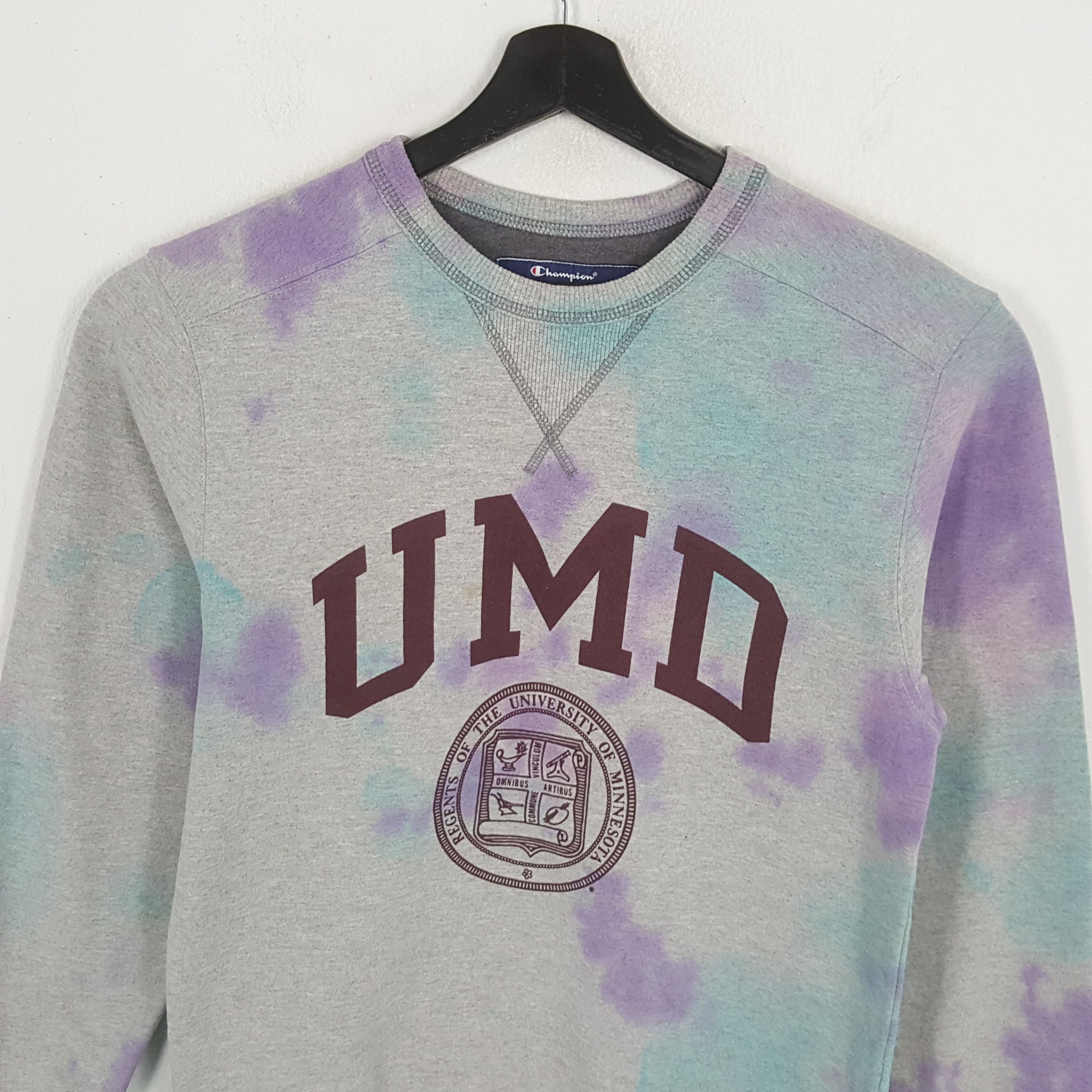 Champion × Vintage UNIVERSITY OF MINNESOTA Logo Design Champion Sweatshirt Size US S / EU 44-46 / 1 - 2 Thumbnail