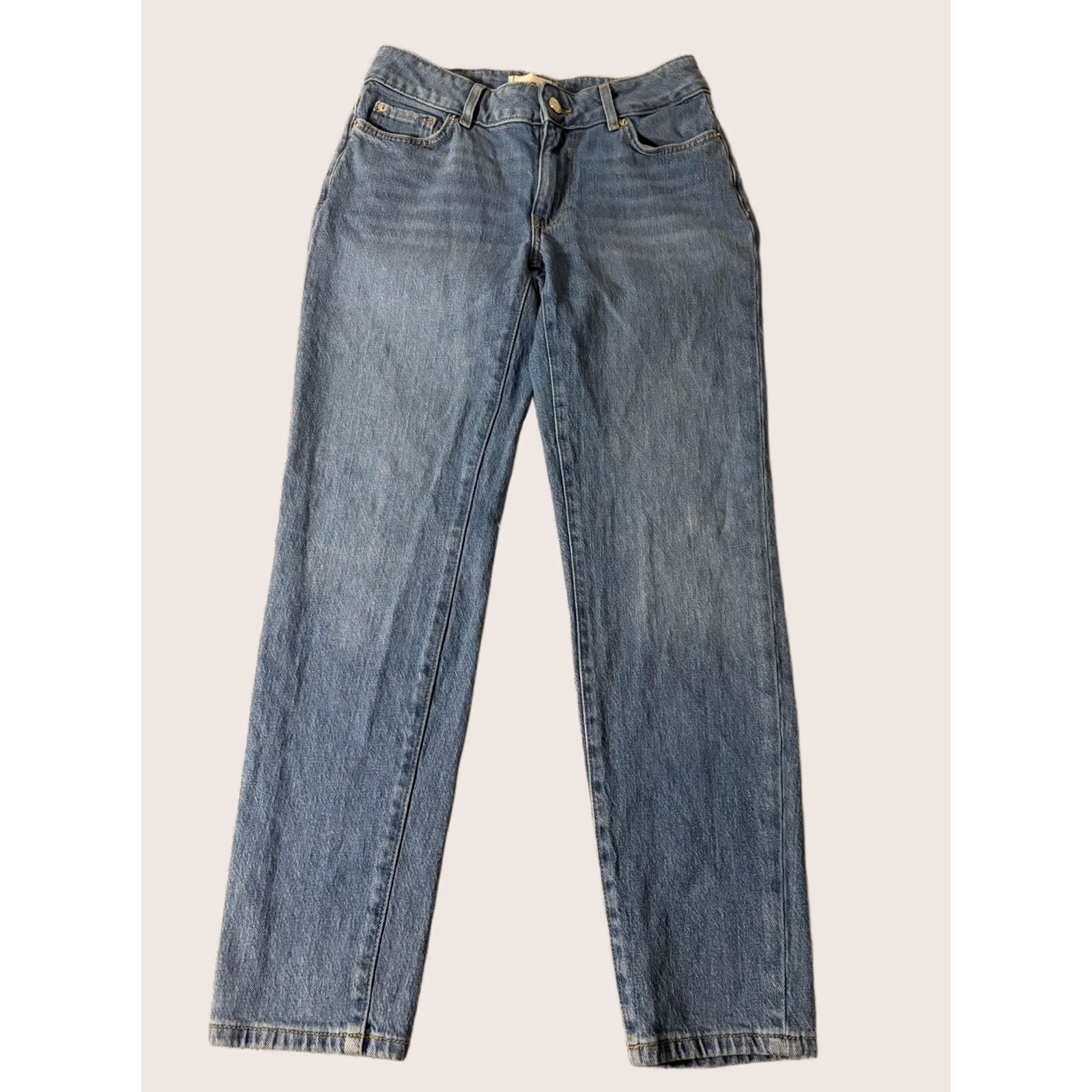 Bdg BDG Jeans Womens 25 Blue Mid Rise Skinny Stretch Denim Light Wash Casual Size 42" / US 20 - 1 Thumbnail