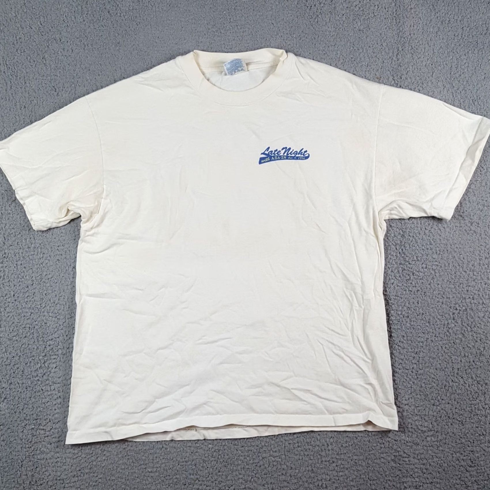 Hanes Vintage Hanes University Of Tennessee Vols T Shirt XL White 90s Comedy Club College TN Tee Mens Size US XL / EU 56 / 4 - 2 Thumbnail