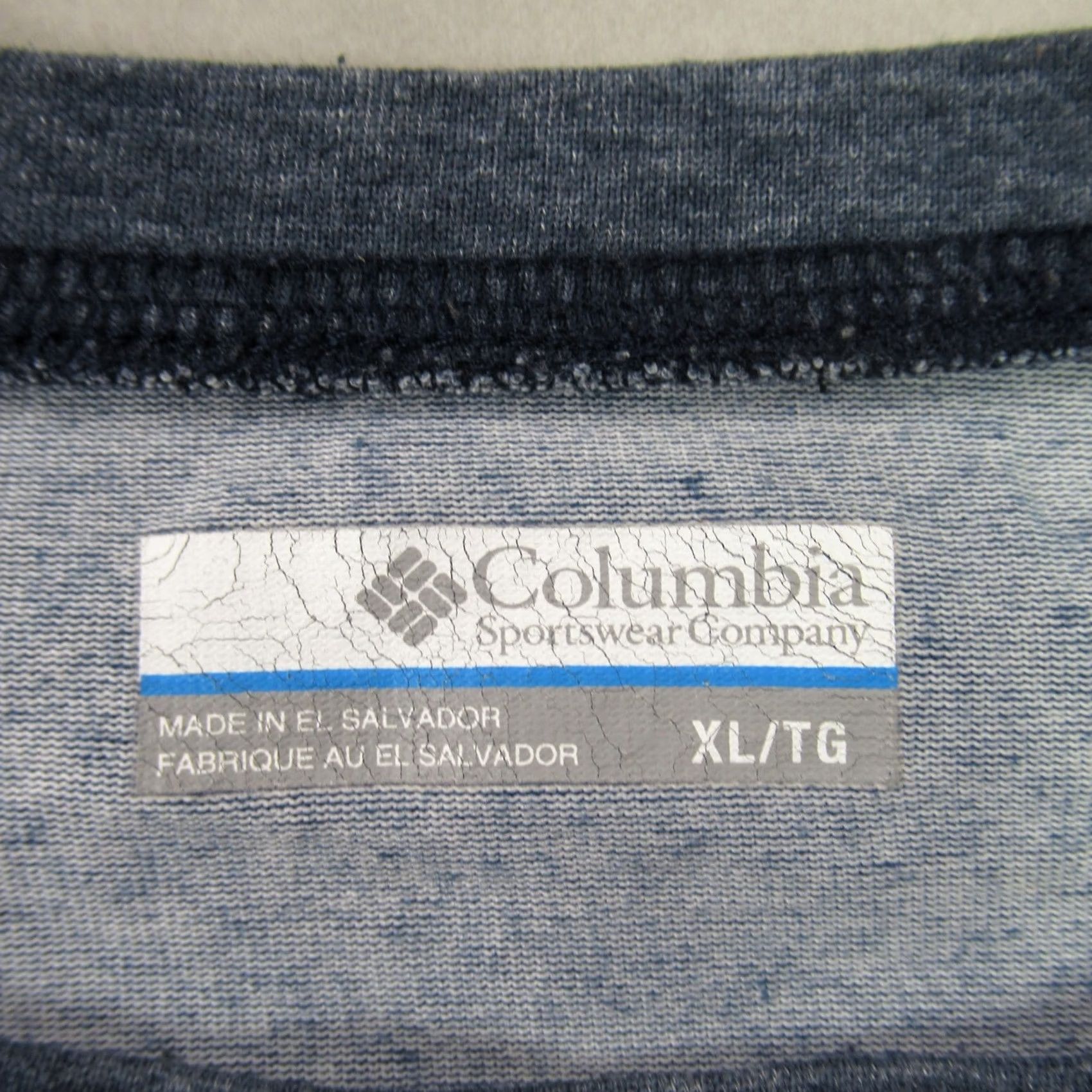 Vintage Columbia Shirt Men XL Long Sleeve Crew Neck blue Lightweight Size US XL / EU 56 / 4 - 4 Thumbnail