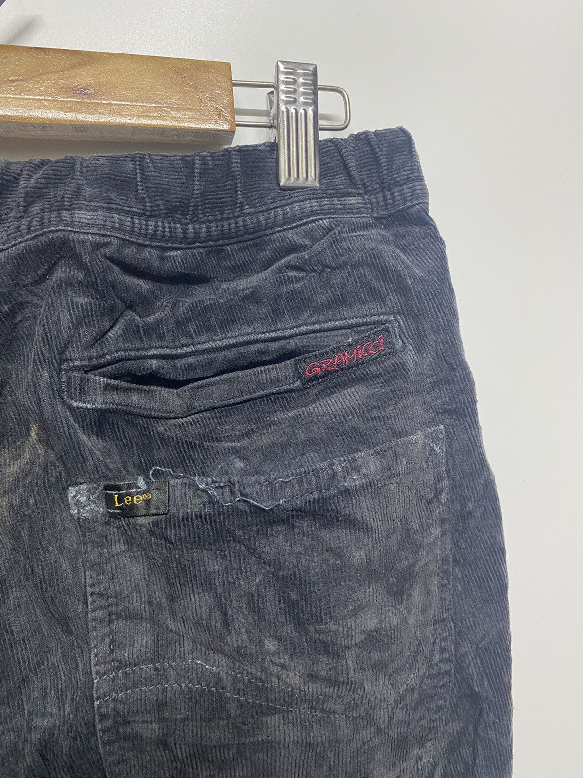 Gramicci Gramicci Original Freedom Corduroy Belted Navy Pants Size US 30 / EU 46 - 8 Thumbnail