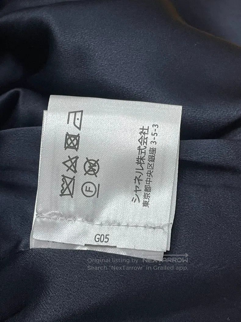 Chanel Chanel Ground Control Centre Series Blue Silhouette Lapel Size XS / US 0-2 / IT 36-38 - 6 Thumbnail