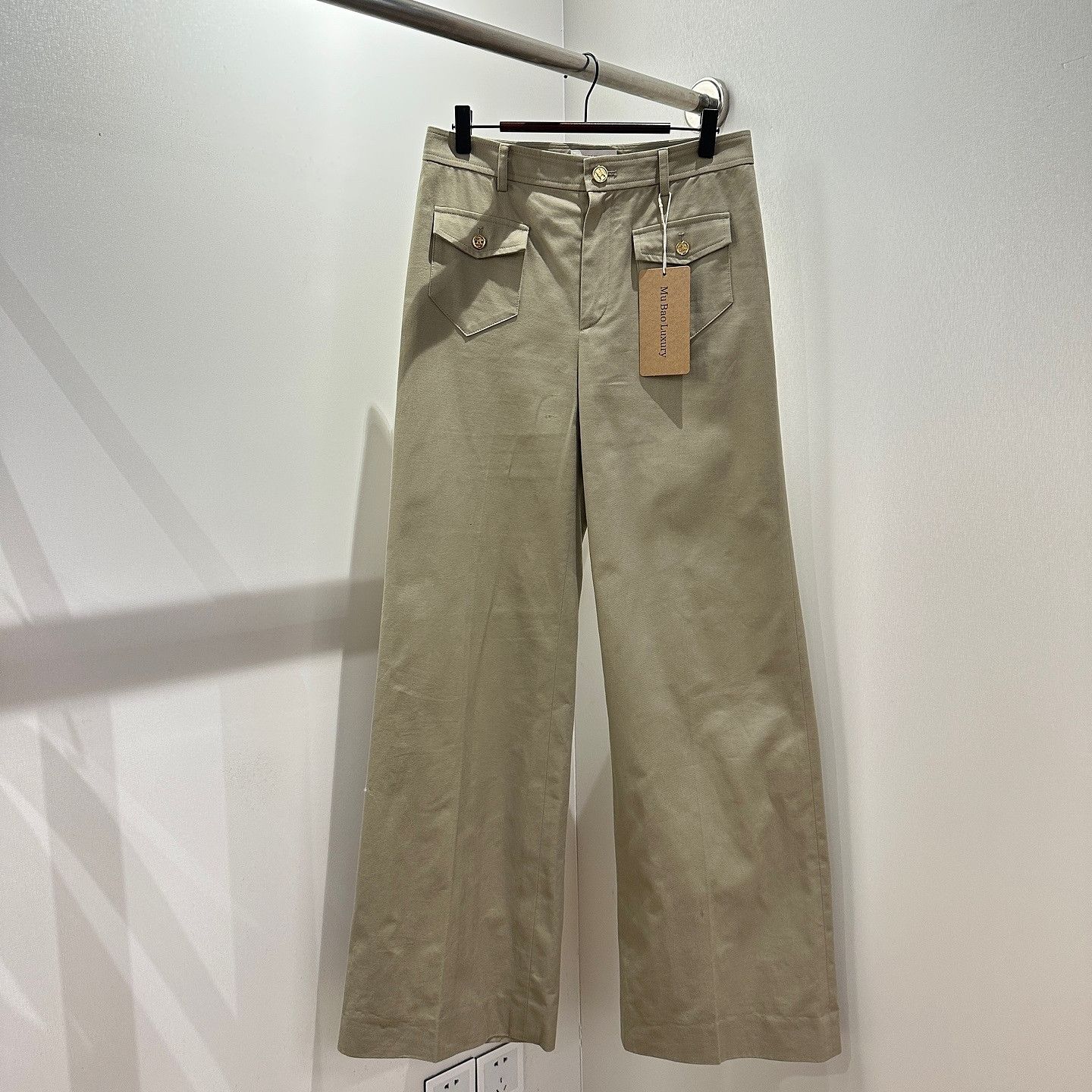 Celine Celine Cotton Pants Size 36 Size 26" / US 2 / IT 38 - 1 Thumbnail