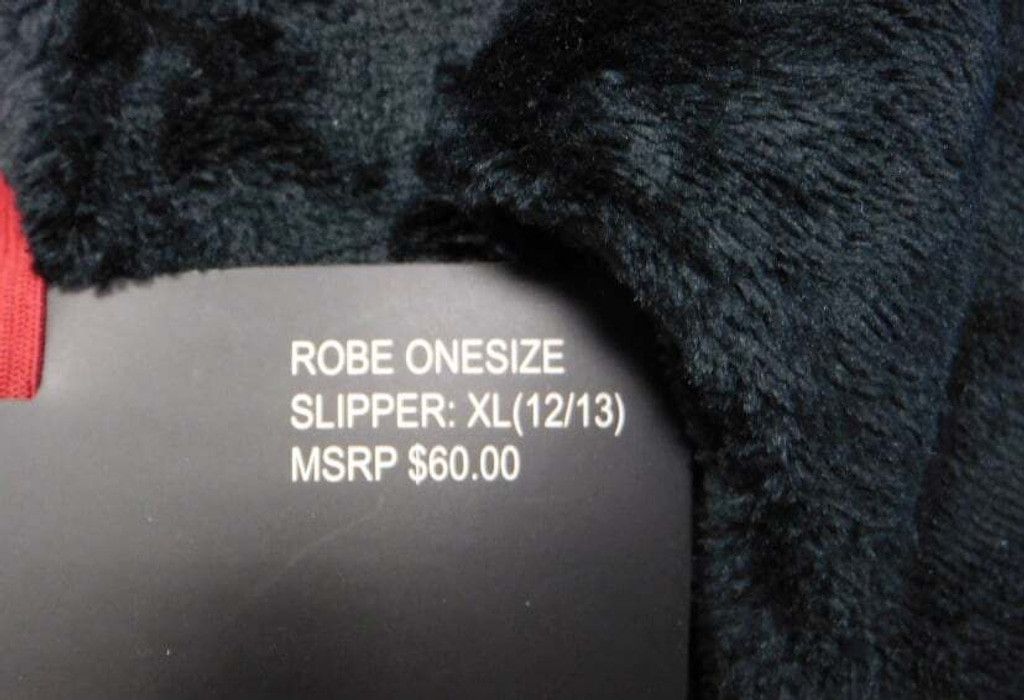 English Laundry English Laundry Men's Robe & Matching Slipper Set XL Size ONE SIZE - 2 Thumbnail