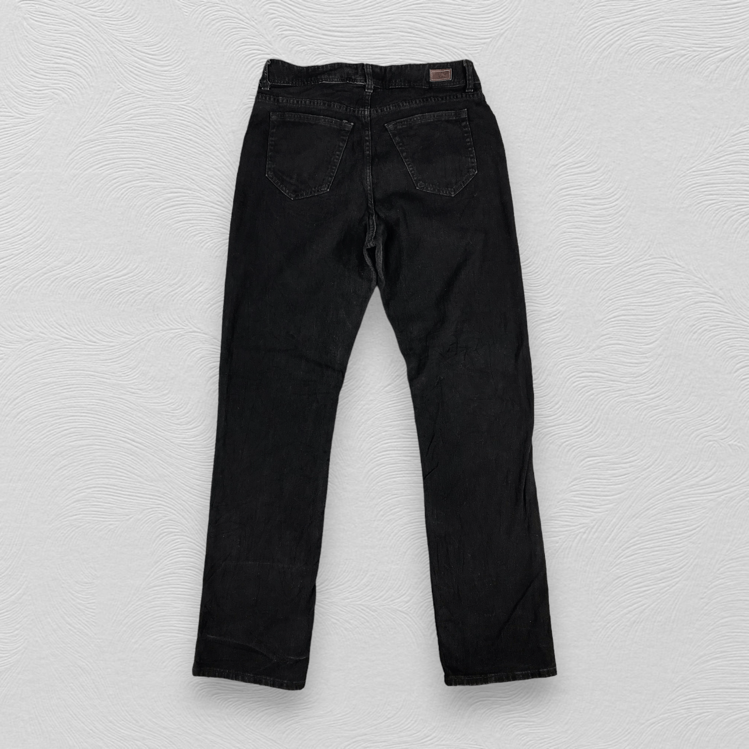 Lee Lee Riders Jeans Black Denim KJ1099 Size US 36 / EU 52 - 2 Thumbnail