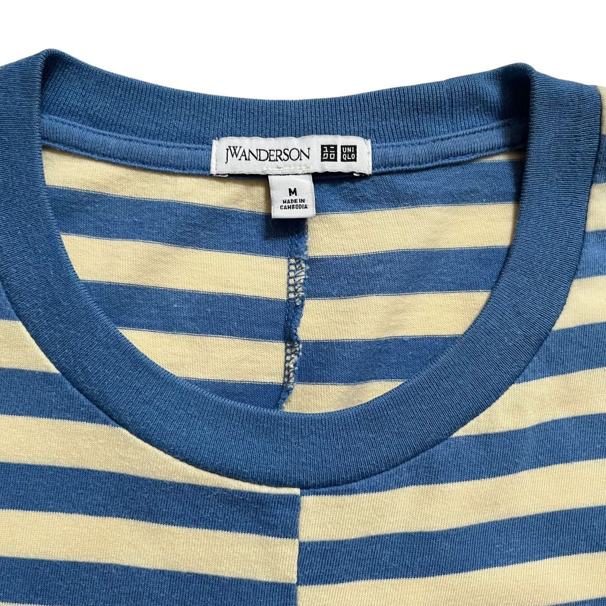 JW Anderson × Uniqlo 📢SENDOFFER📢Uniqlo x JW Anderson Stripe Pocket Tee Size US M / EU 48-50 / 2 - 3 Thumbnail