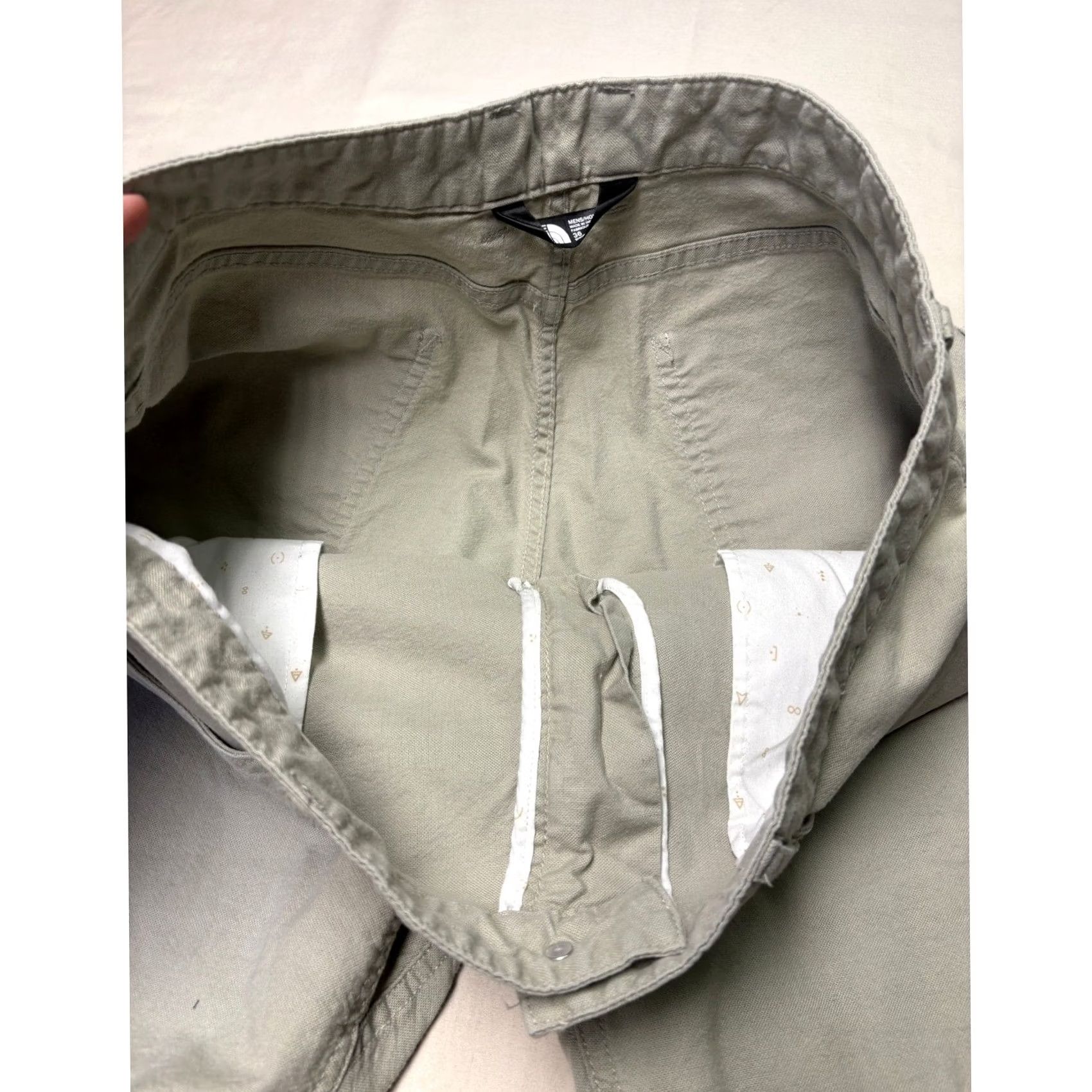 The North Face The North Face Mens Cargo Pants Type: Pants Casual Outdoor 36x29 Grey Regular Stretch Pockets Travel Men's Size US 36 / EU 52 - 4 Thumbnail