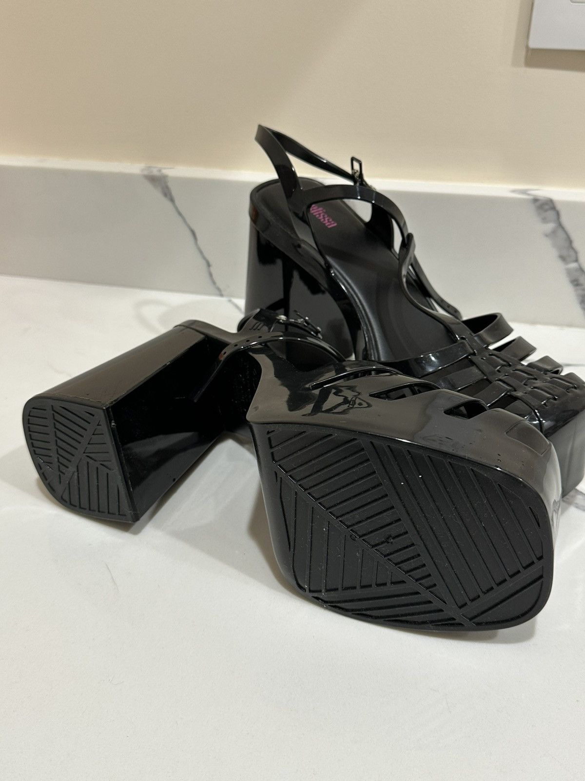 Melissa Melissa Black Party Heel Platforms Size US 10 / IT 40 - 2 Thumbnail