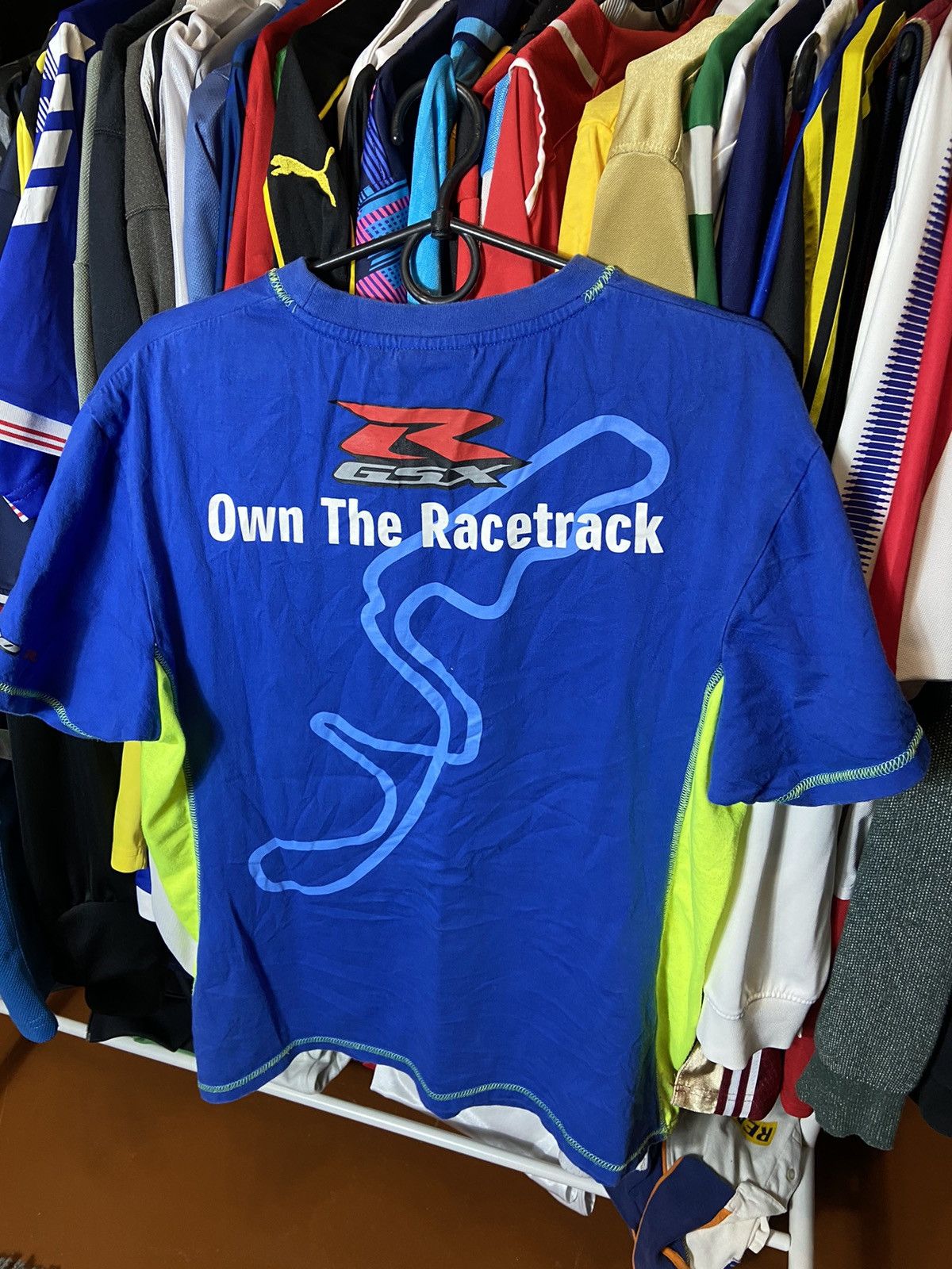 Japanese Brand SUZUKI GSX R 1000 RACING JAPAN STYLE COTTON ADULT T-SHIRT Size US M / EU 48-50 / 2 - 5 Thumbnail