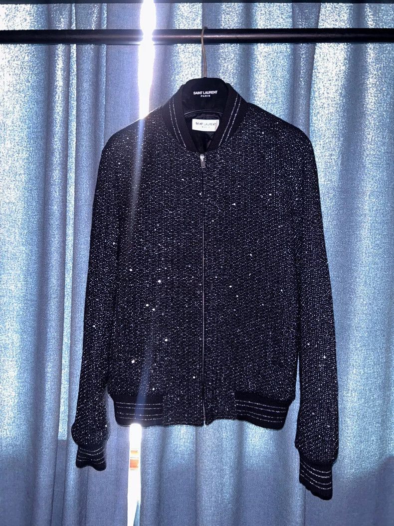 Saint Laurent Paris Saint Laurent Paris Saint Laurent Sparkling Wool Jacket-25 Size US L / EU 52-54 / 3 - 1 Thumbnail