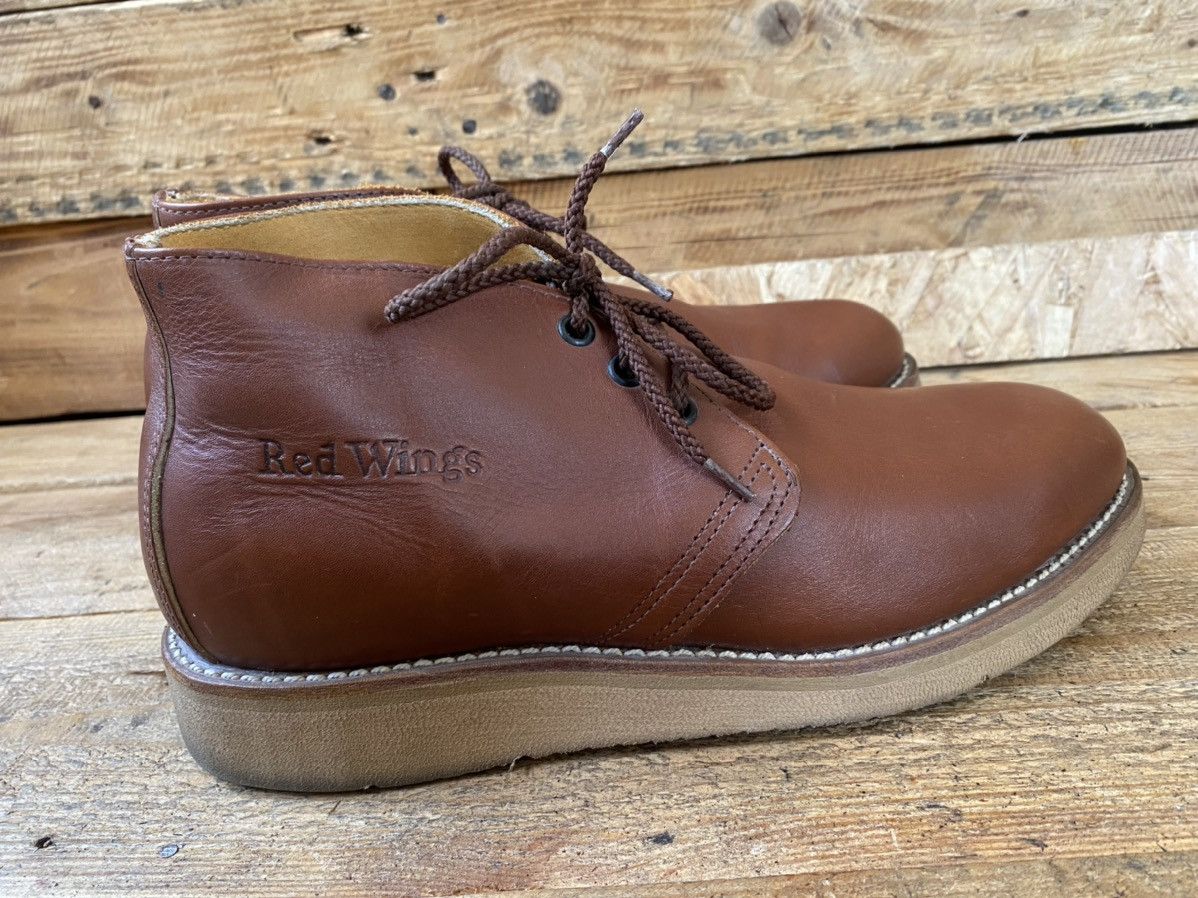 Red Wing Redwing chukka traction tread leather books uk 6.5D Size US 7.5 / EU 40-41 - 7 Thumbnail