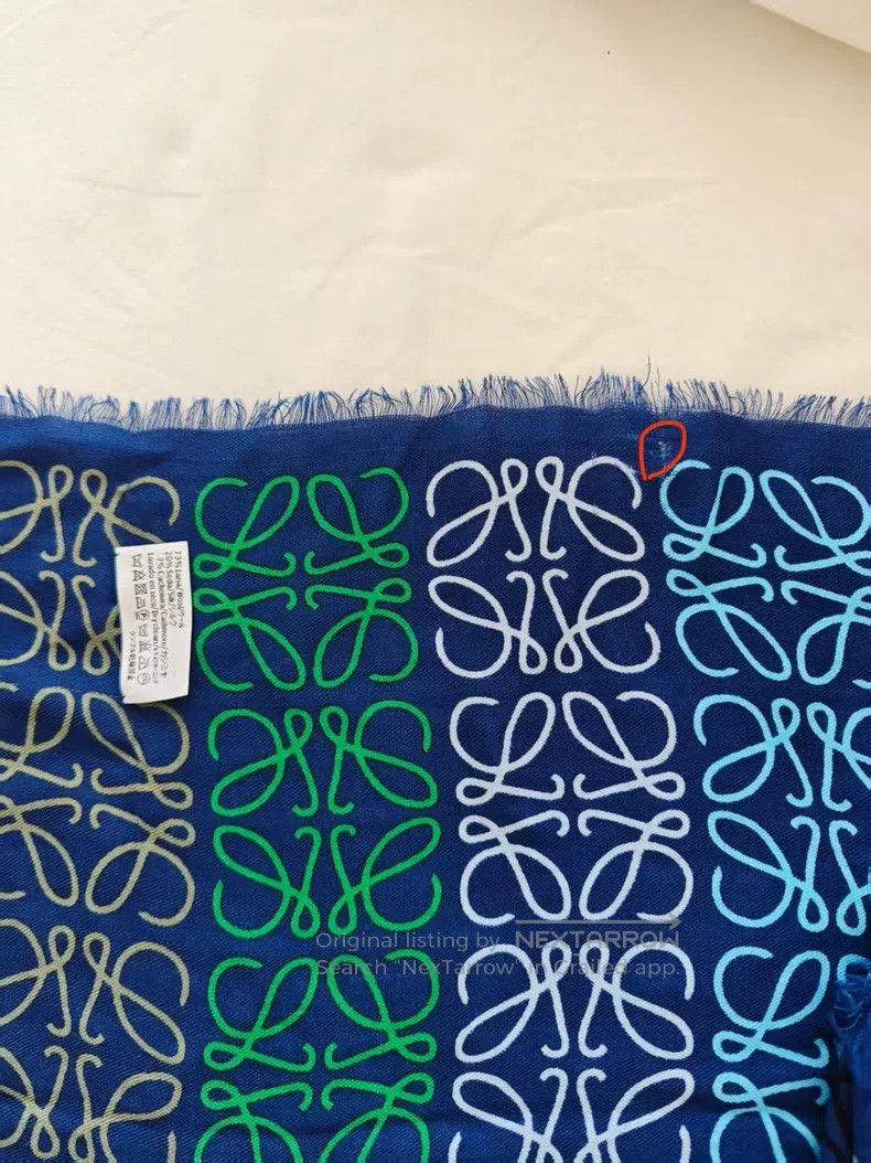 Loewe Loewe Gradient Logo Scarf Size ONE SIZE - 5 Thumbnail