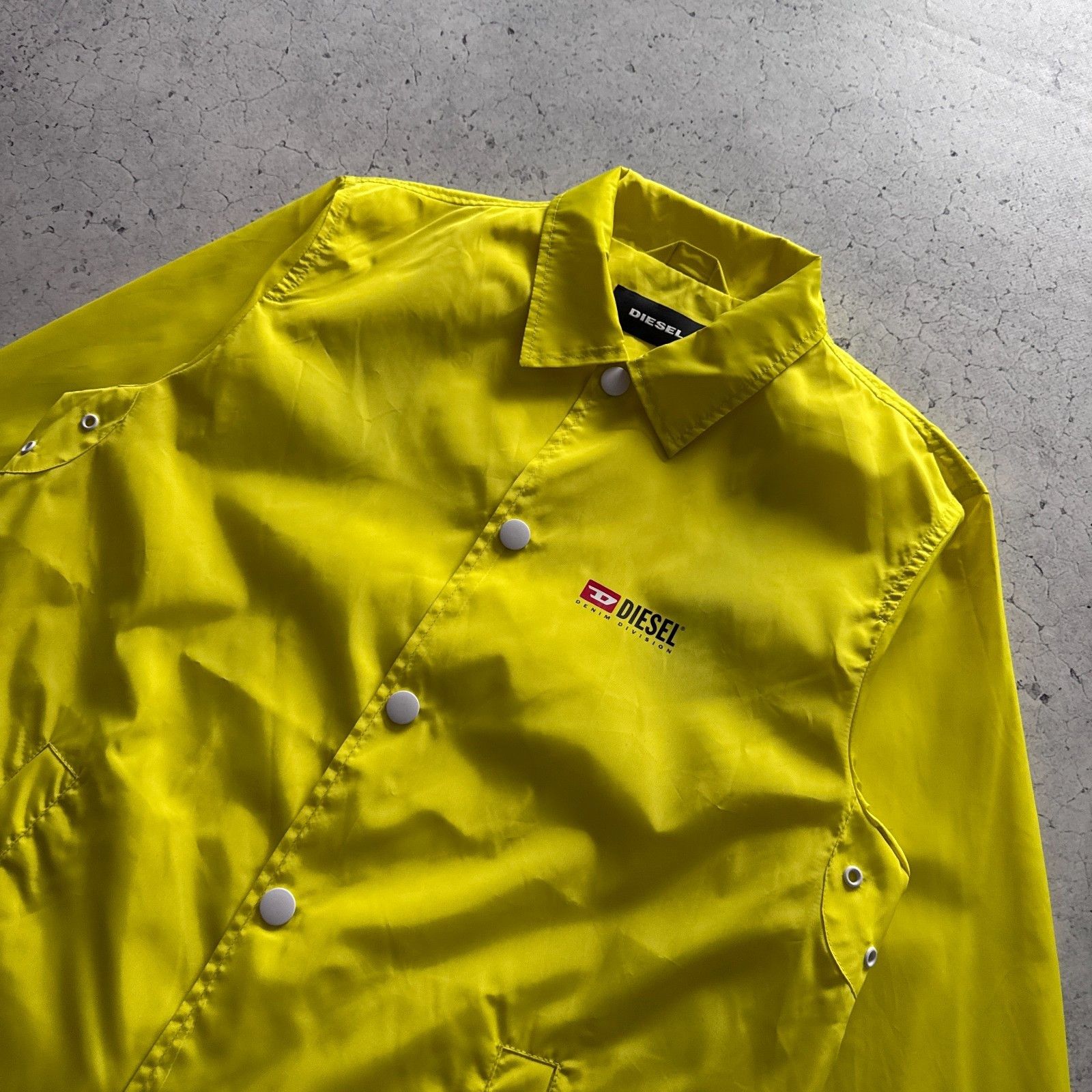 Diesel Diesel Jromanp Jacket Button Up Nylon Windbreaker Size US XS / EU 42 / 0 - 5 Thumbnail