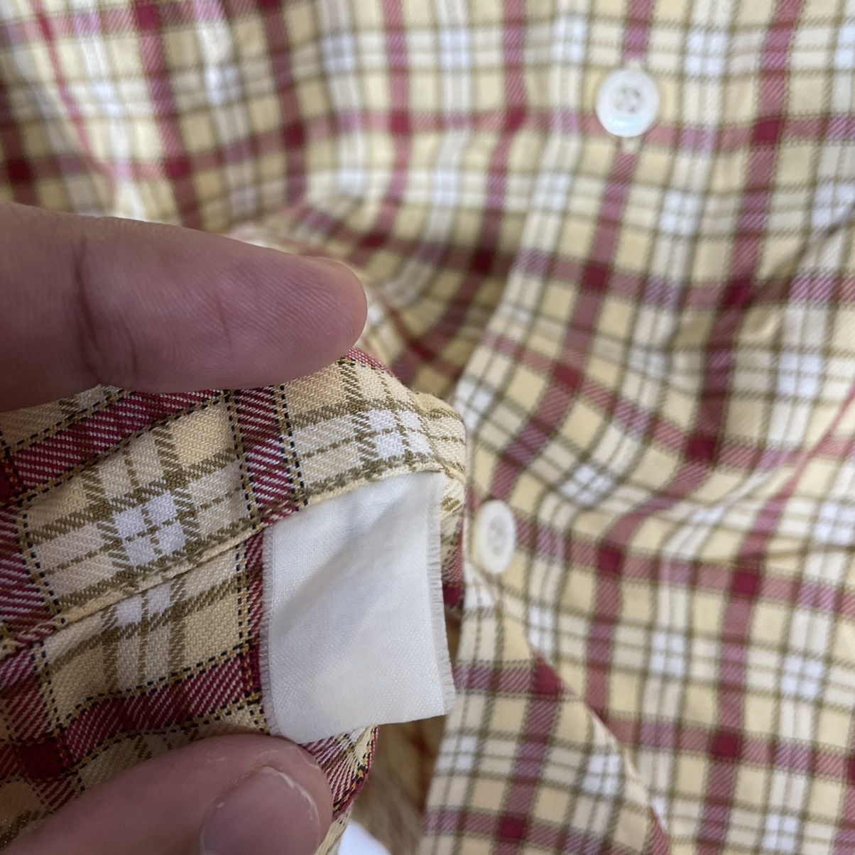 Yves Saint Laurent 🔥Rare🔥Yves Saint Lauren Pour Homme Checkerd Buttons Shirts Size US L / EU 52-54 / 3 - 13 Thumbnail