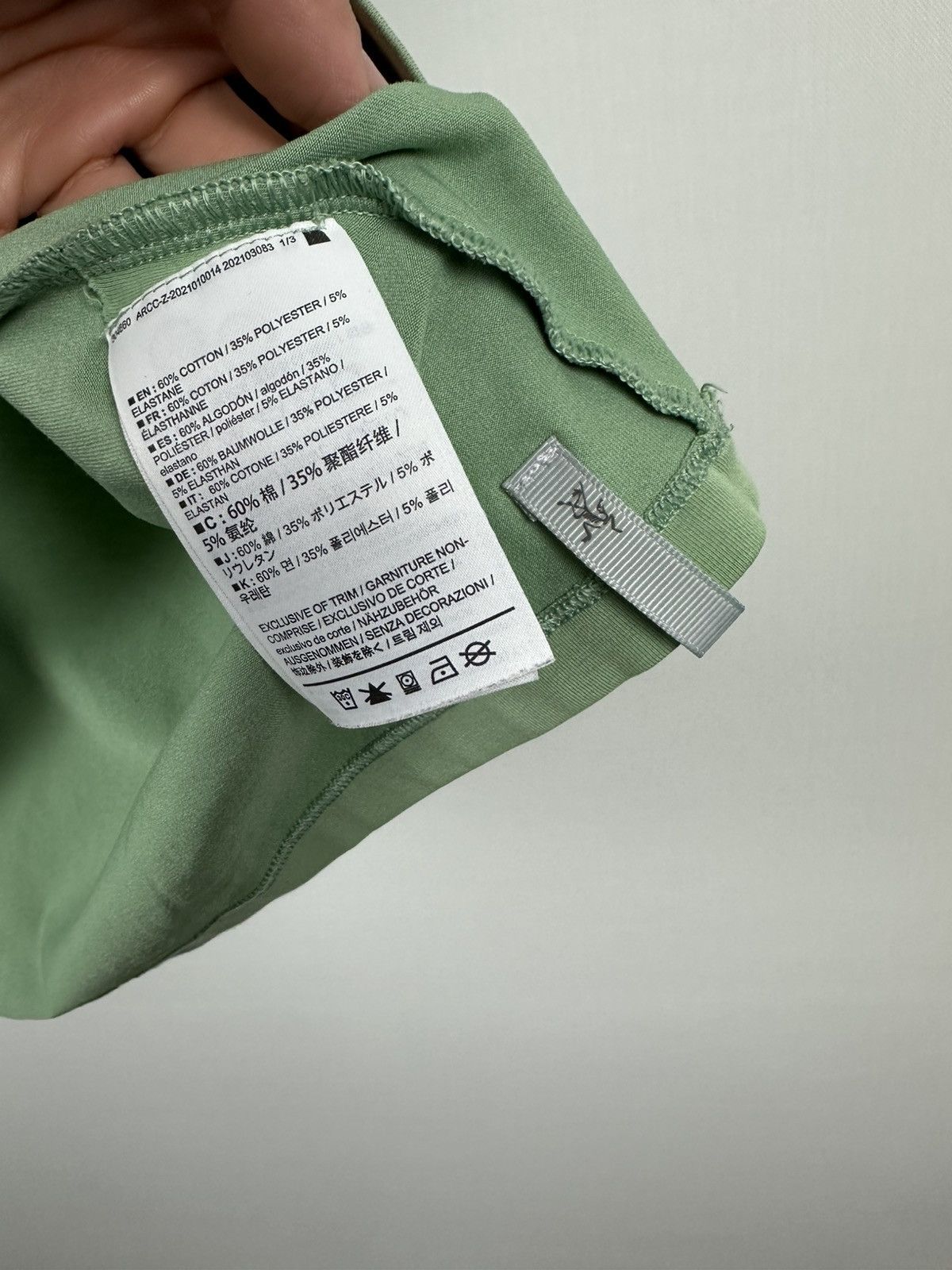 Arc'teryx Arc’teryx Captive T-Shirt Men’s XXL Light Green – Like New Size US XXL / EU 58 / 5 - 8 Thumbnail