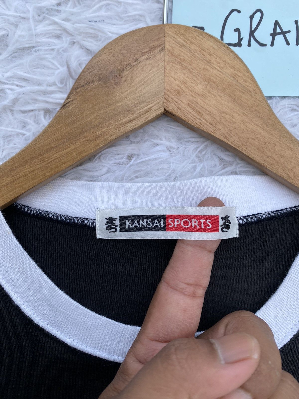 Kansai Yamamoto Rare Vintage Kansai Sport Spellout Shirt Size US L / EU 52-54 / 3 - 7 Thumbnail