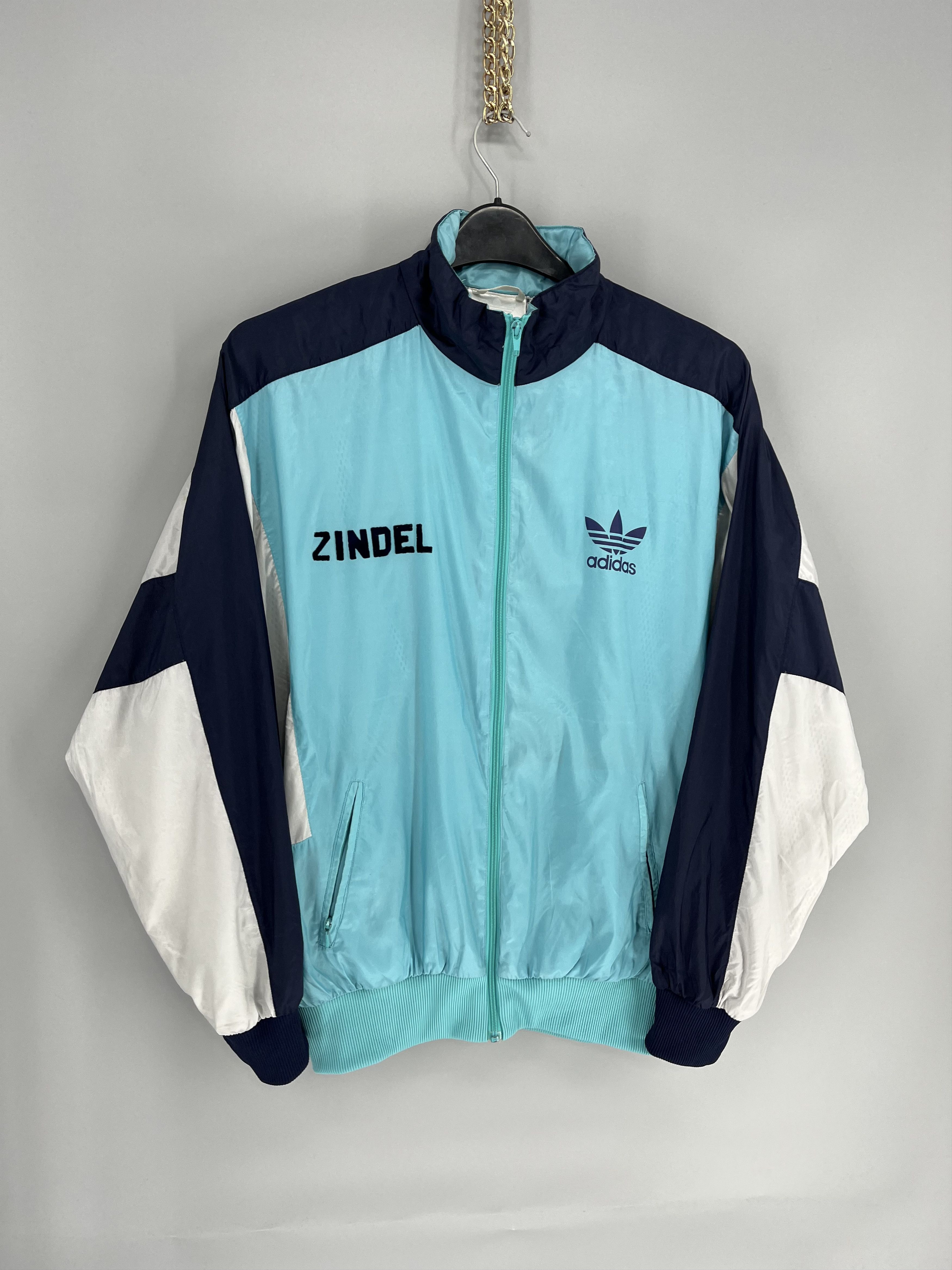 Adidas Vintage Adidas Big Logo Jacket Size US M / EU 48-50 / 2 - 2 Thumbnail