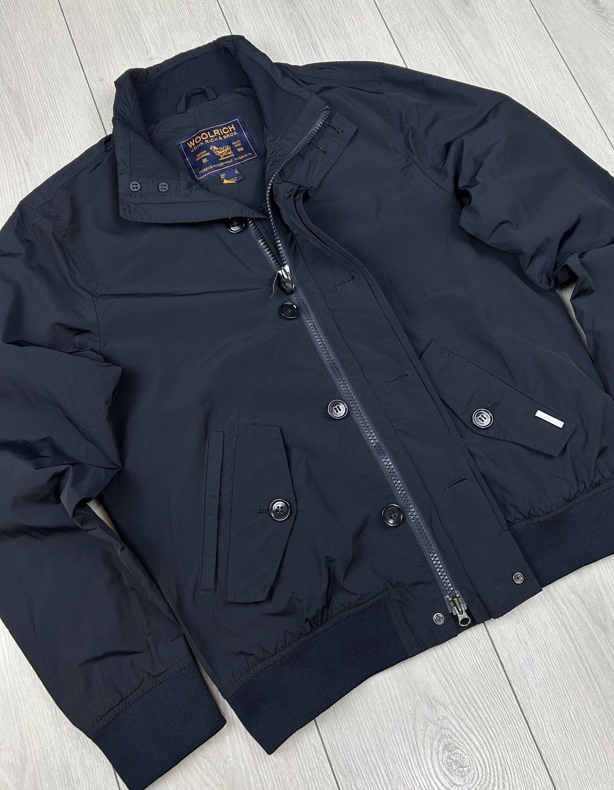 Woolrich Woolen Mills Woolrich Light Jacket Size XL Navy Size US XL / EU 56 / 4 - 6 Thumbnail