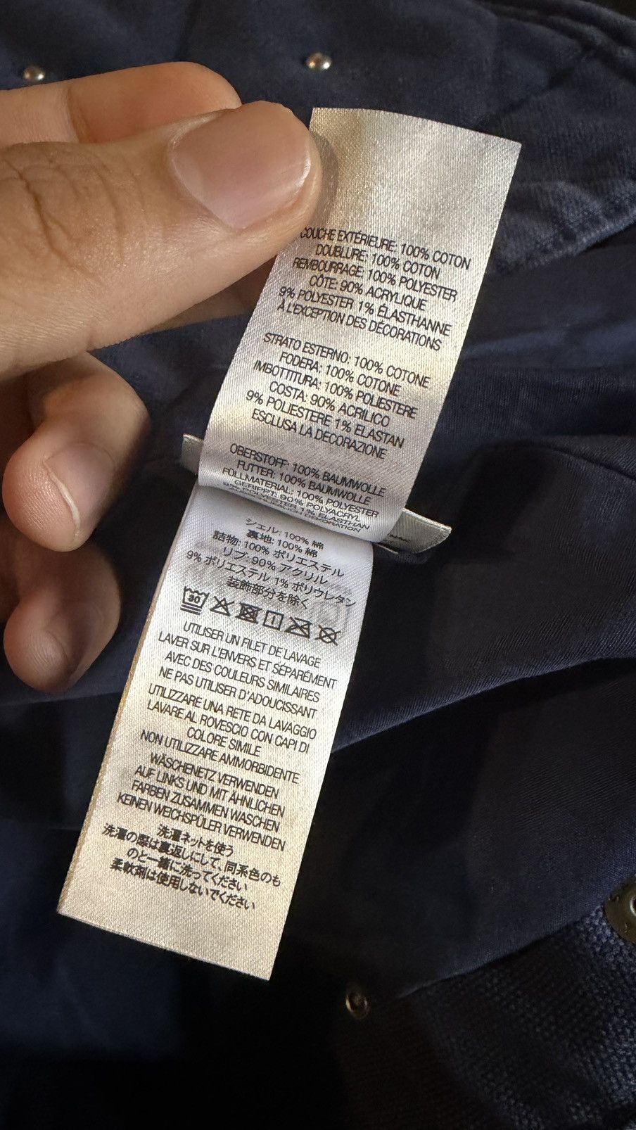 B.B. Simon × Supreme Supreme B.B simon quilted work jacket (XL) (Blue) Size US XL / EU 56 / 4 - 7 Thumbnail