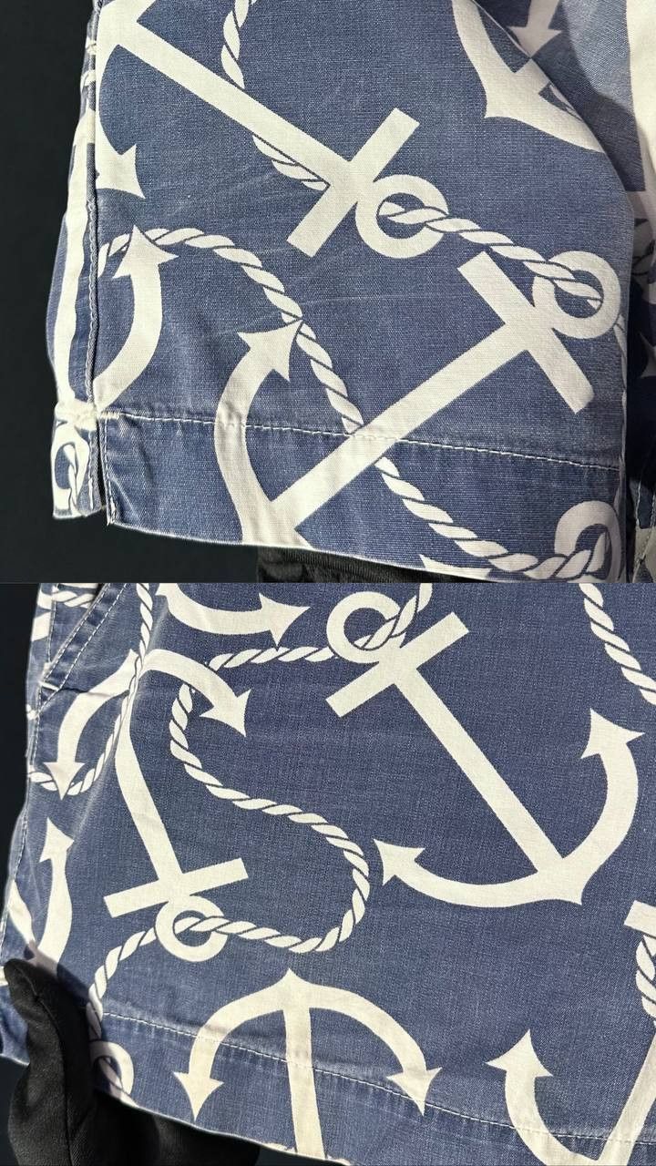 Polo Ralph Lauren × Vintage Polo Ralph Lauren Swimwear Swim Shorts anchor Beach yacht Size US 33 - 6 Thumbnail