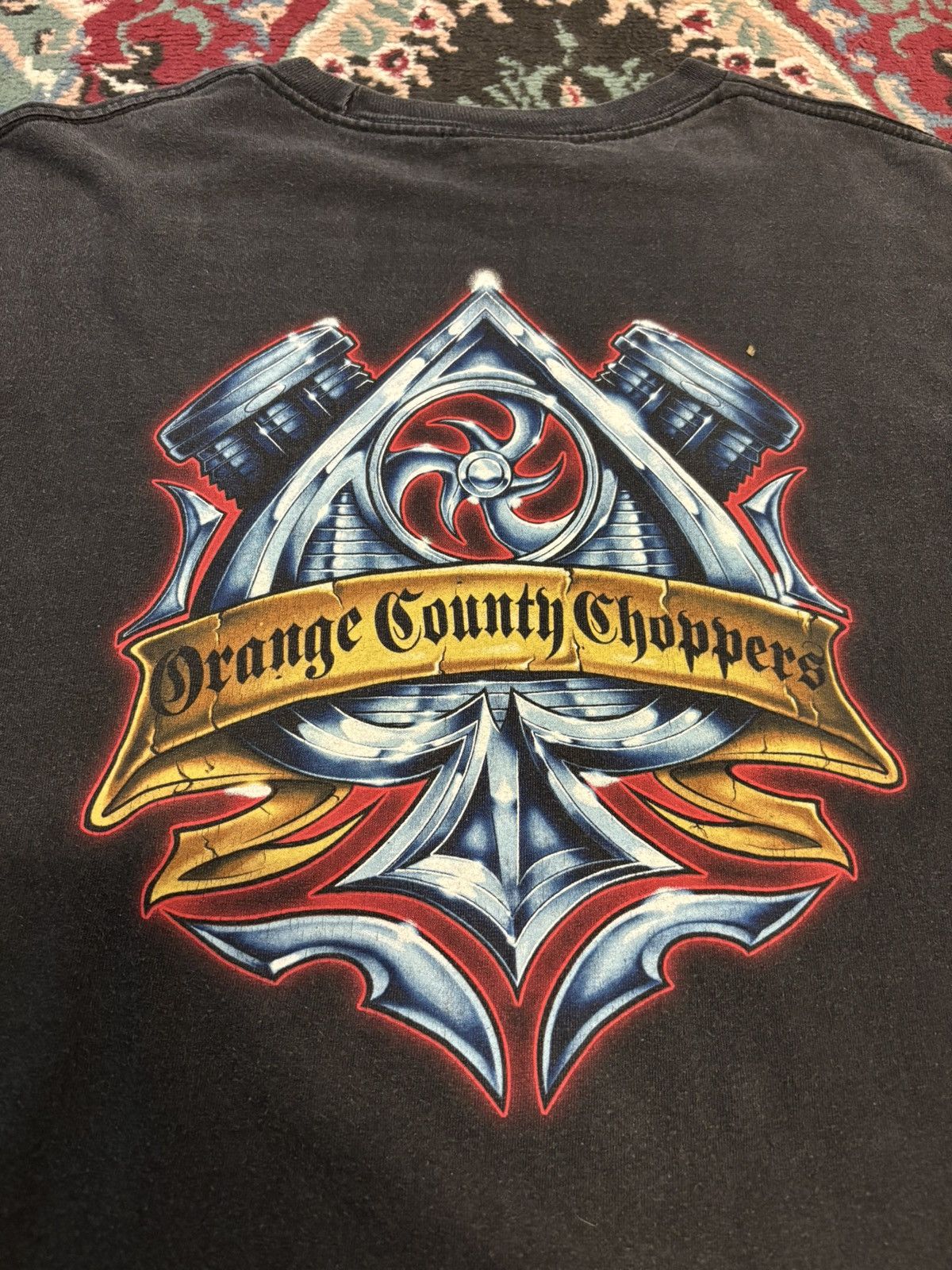 Vintage Vintage Orange County Choppers Biker Longsleeve Size US M / EU 48-50 / 2 - 3 Thumbnail