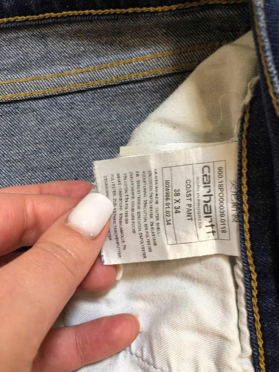 Carhartt Carhartt Distressed Jeans Size US 38 / EU 54 - 3 Thumbnail