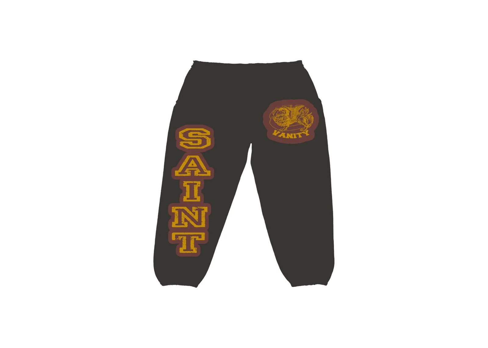 Saint Vanity Saint Vanity 'Griffin' Grey & Burgundy Sweats Size US 38 / EU 54 - 1 Preview