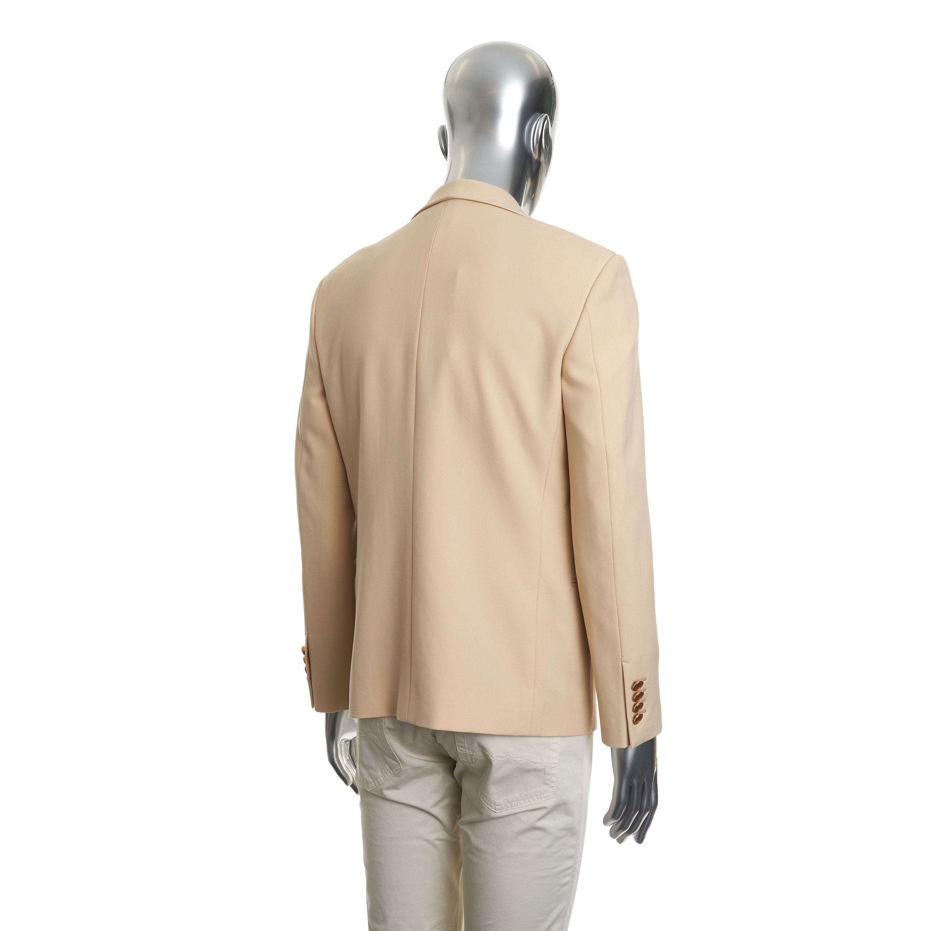 Gucci Single Breasted Jacket With Shawl Collar Size 38R - 8 Thumbnail