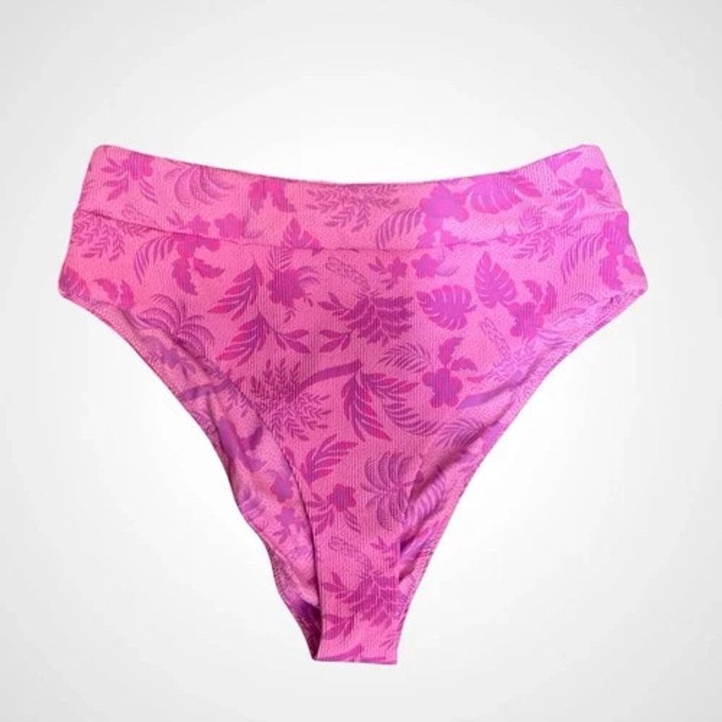 Other NWOT Kulani Kinis High Waist Cheeky Bikini Bottom Women 2XL Size ONE SIZE - 11 Thumbnail