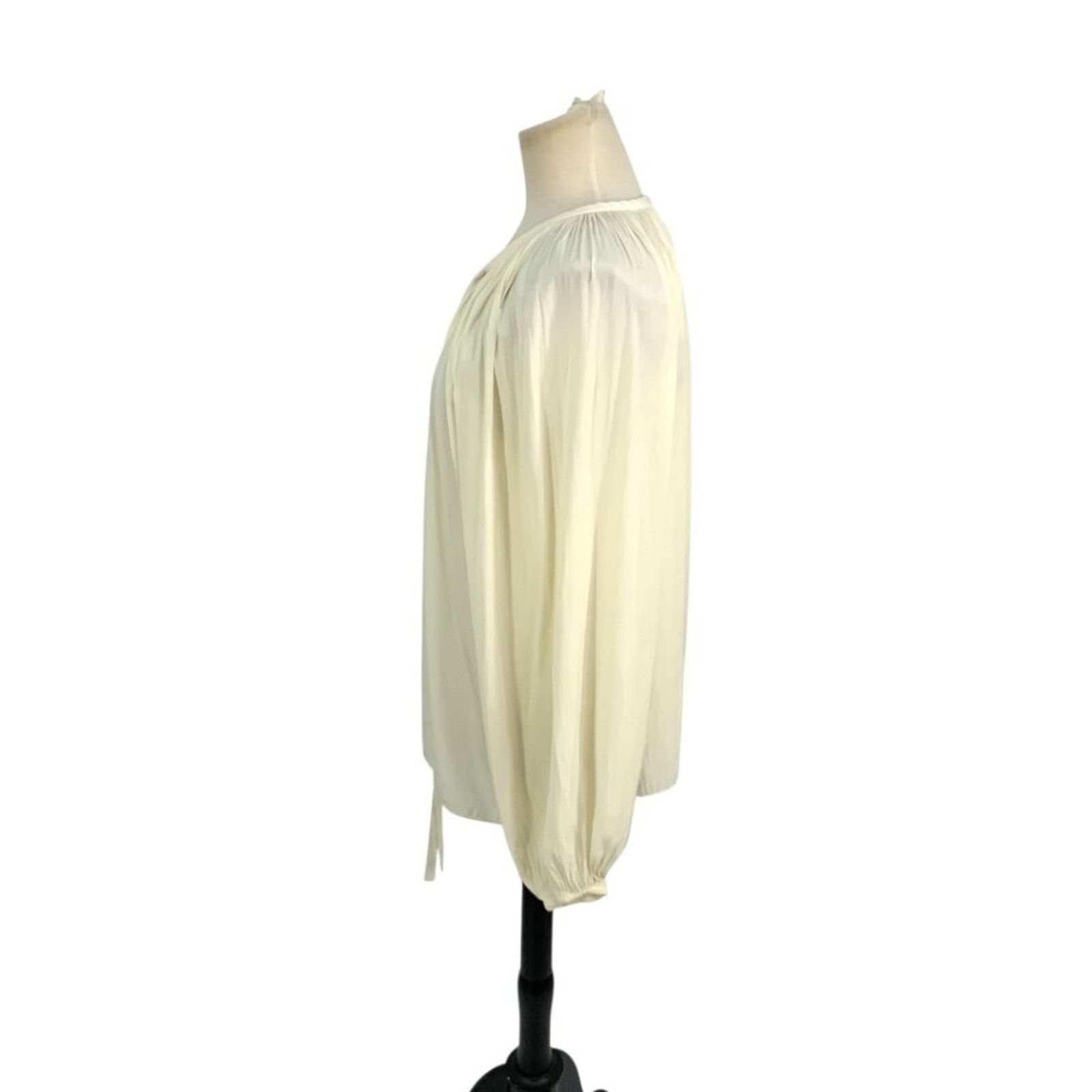 Ramy Brook Ramy Brook Paris Blouse Top Ivory Size Small Size S / US 4 / IT 40 - 5 Thumbnail