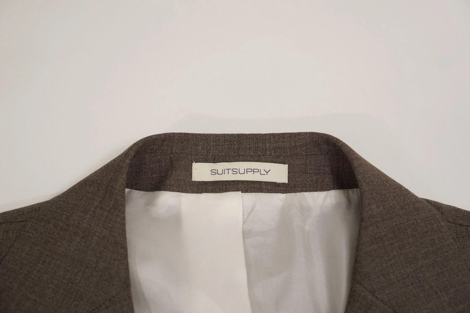 Suitsupply Men Suitsupply Blazer Lazio Wool Brown Vitale Barberis US38 Size 38R - 3 Thumbnail