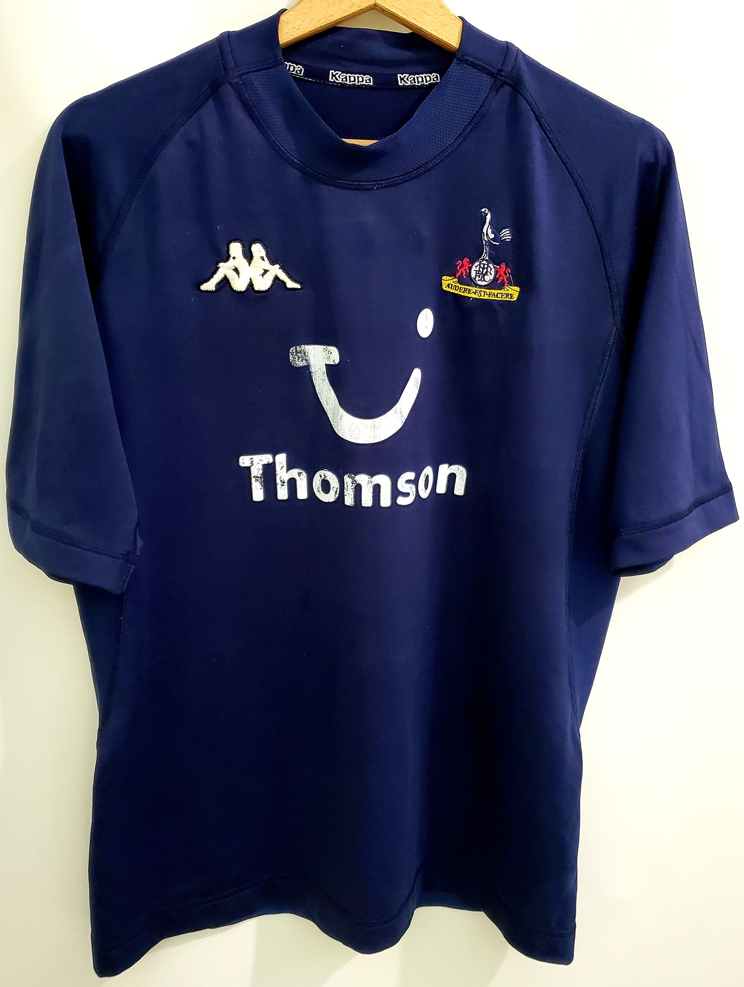 Kappa × Vintage Vintage TOTTENHAM HOTSPUR 2004 2005 soccer jersey size M,L Size US L / EU 52-54 / 3 - 1 Thumbnail