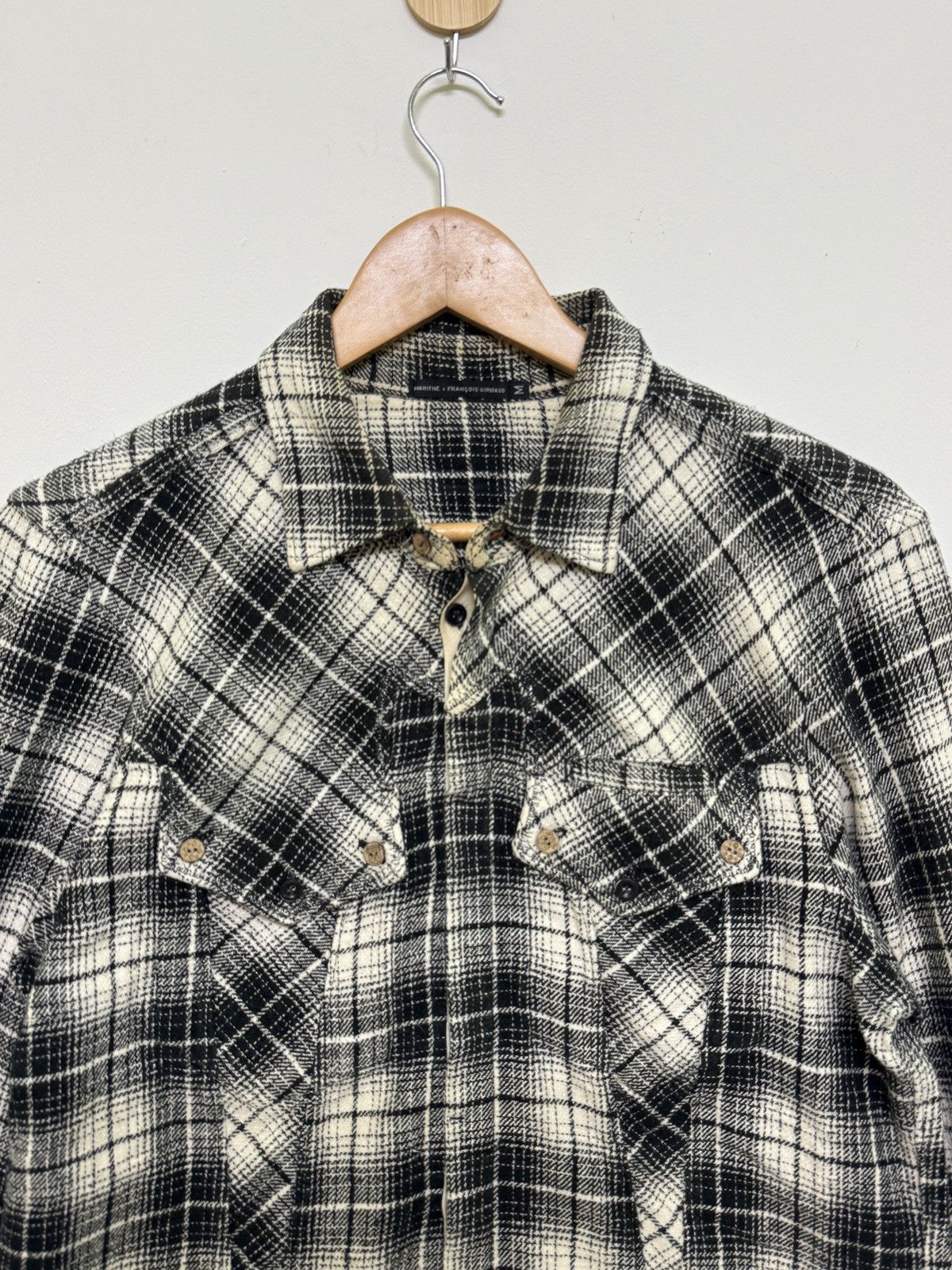 Marithe + Francois Girbaud FLANNEL MARITHE FRANCOIS GIRBAUD PLAID BUTTON UP Size US S / EU 44-46 / 1 - 5 Thumbnail
