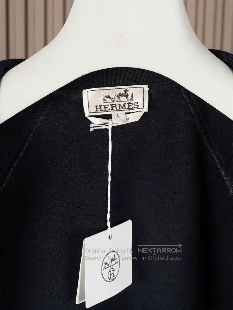 Hermes Hermes Men's Baseball Jacket Size US L / EU 52-54 / 3 - 6 Thumbnail