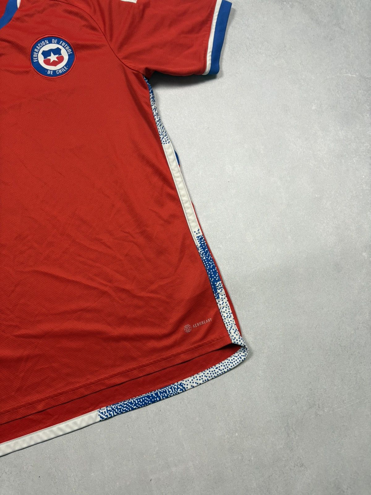 Adidas Adidas Chile National Team 2023/2024 Home Soccer Jersey Kit Size US L / EU 52-54 / 3 - 5 Thumbnail
