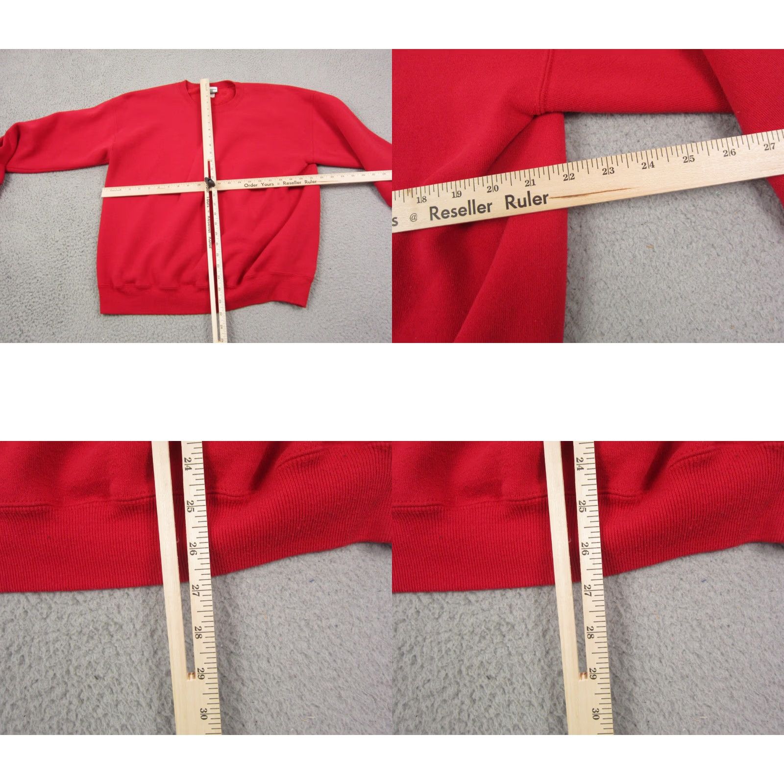 Lee VINTAGE Lee Sturdy Sweatshirt Sweatshirt Mens M Red Heavyweight 90s Classic Pullover Crew Neck All Seasons Size US M / EU 48-50 / 2 - 8 Thumbnail