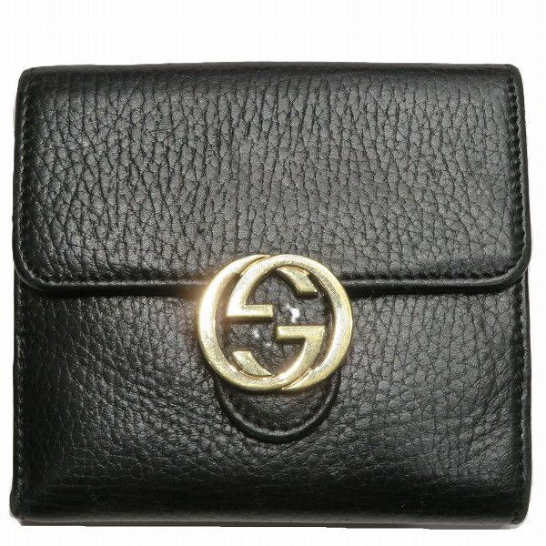 Gucci Gucci Gucci Leather Trifold Wallet Leather Short Wallet 615525 DUTY FREE for USA Size ONE SIZE - 1 Thumbnail