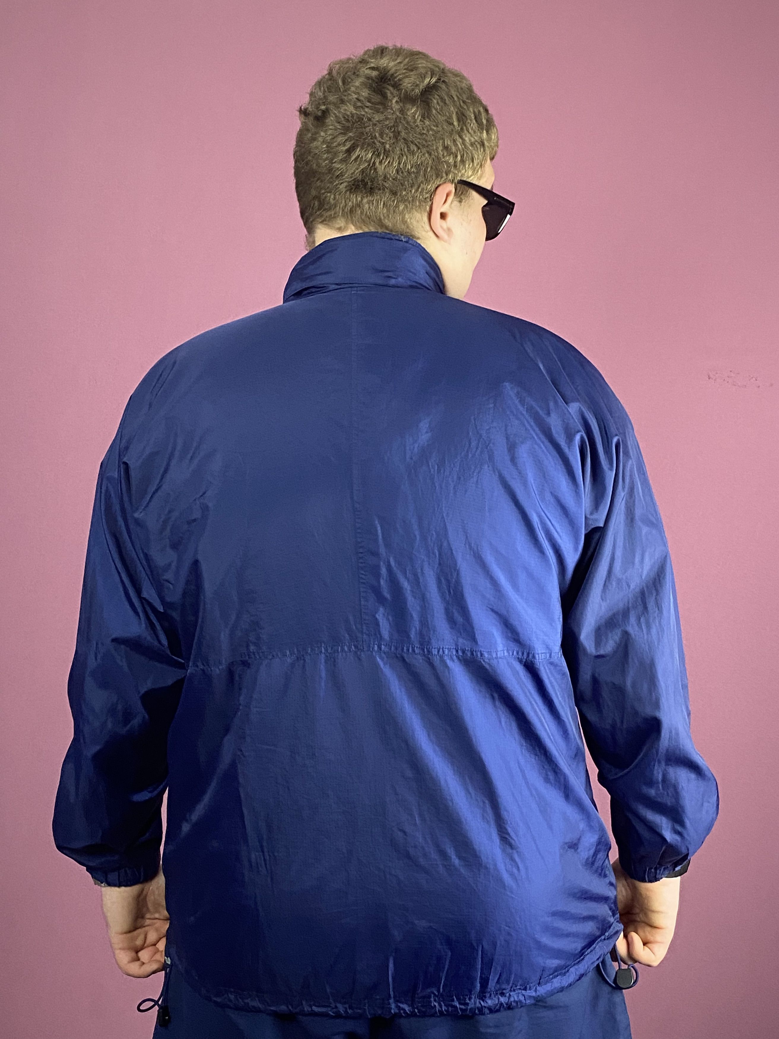 Adidas × Vintage 90s Adidas Vintage Men's Windbreaker Jacket - L Size US L / EU 52-54 / 3 - 3 Thumbnail
