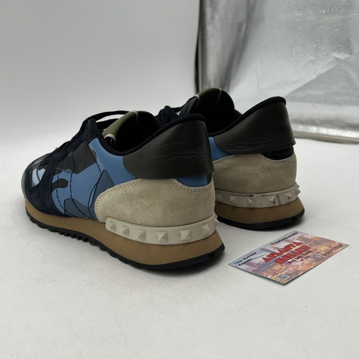 Valentino VALENTINO GARAVANI TRAINER CAMOUFLAGE ROCKRUNNER Size US 9.5 / EU 42-43 - 4 Thumbnail
