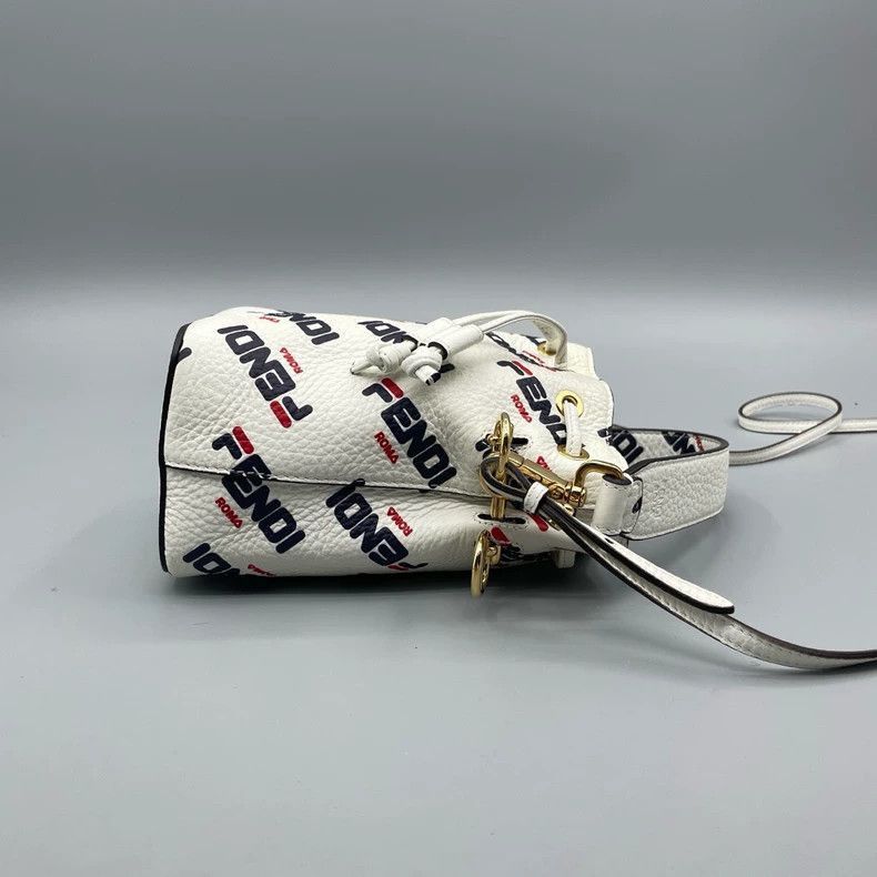 Fendi Fendi Mini Drawstring Bucket Bag Collaboration-2505 Size ONE SIZE - 5 Thumbnail