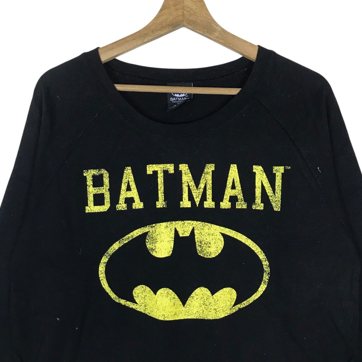 DC Comics Vintage DC Comic Batman Pullover Jumper Sweatshirt Size US XL / EU 56 / 4 - 2 Thumbnail