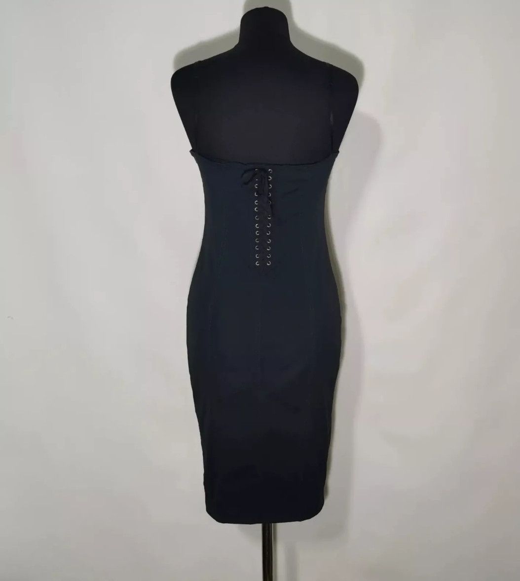 Jean Paul Gaultier Jean Paul Gaultier 90's Vintage Cone Bra Corset Black Dress Size M / US 6-8 / IT 42-44 - 7 Thumbnail