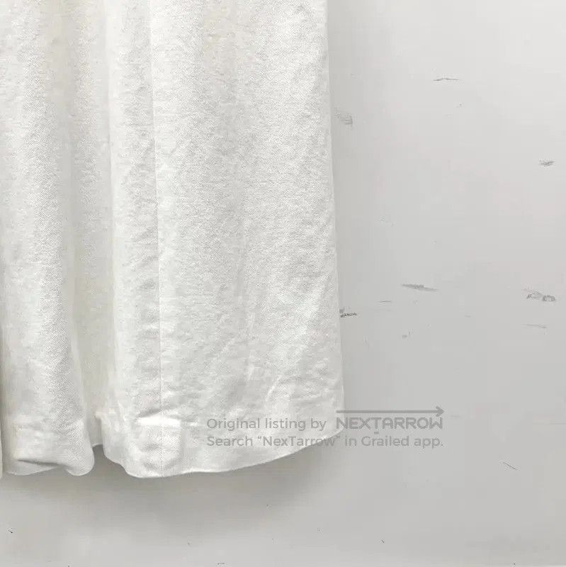 Chanel Chanel White Cotton Casual Pants for Women . Size 23" - 4 Thumbnail