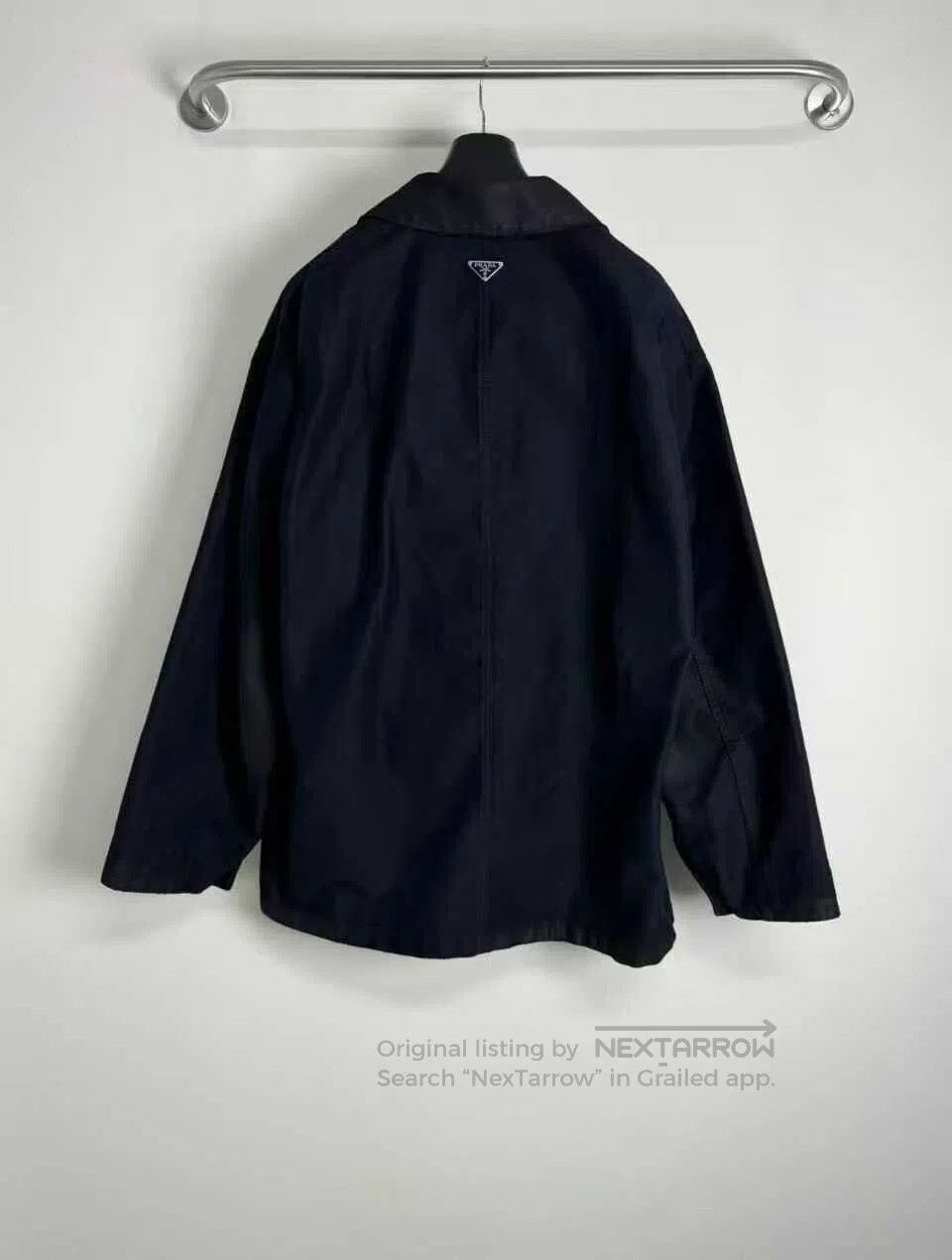 Prada prada jacket with four pockets and logo. Size US M / EU 48-50 / 2 - 2 Thumbnail