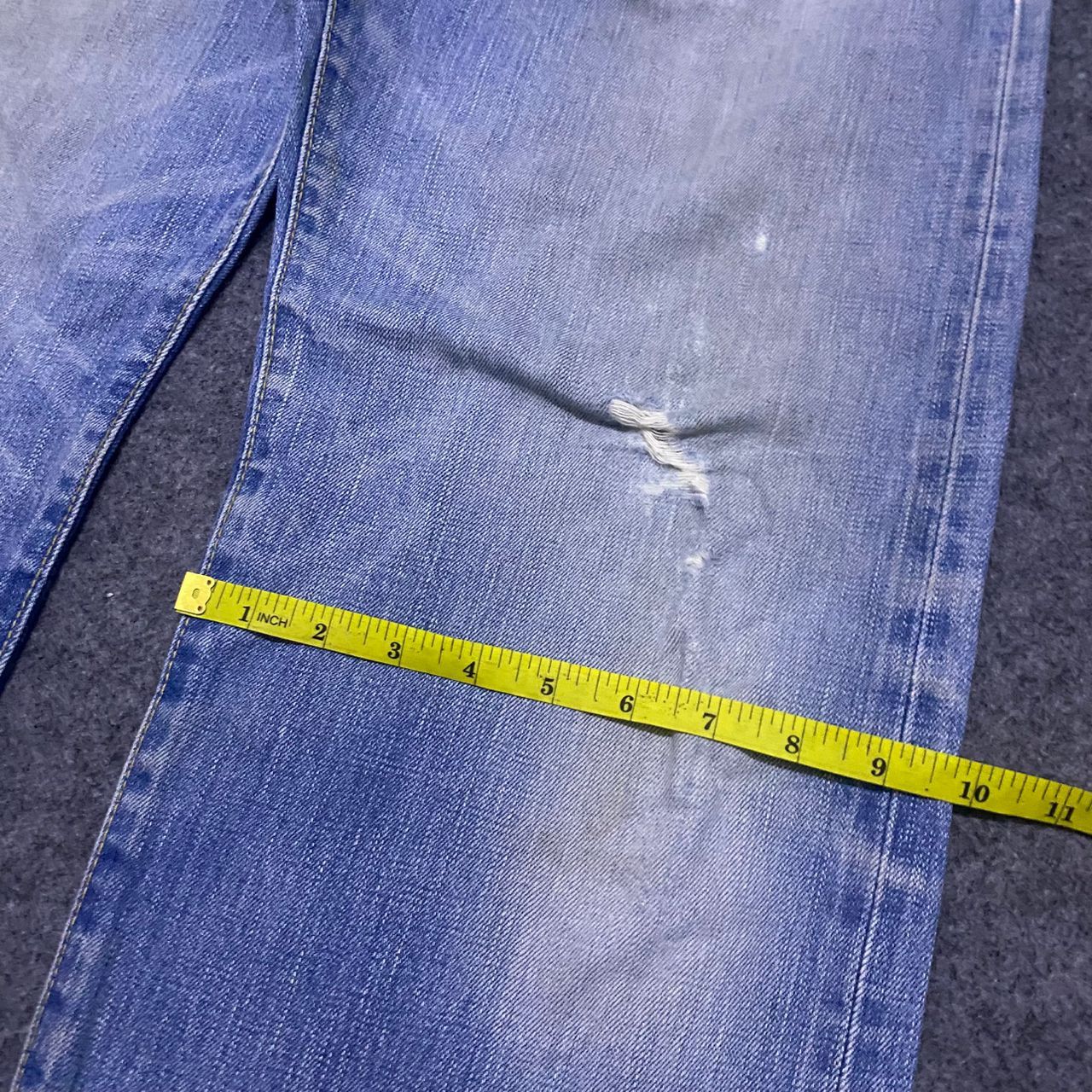 If Six Was Nine 💥Best Offer💥Vintage Edwin ED Selvegde Distressed Denim Size US 36 / EU 52 - 6 Thumbnail