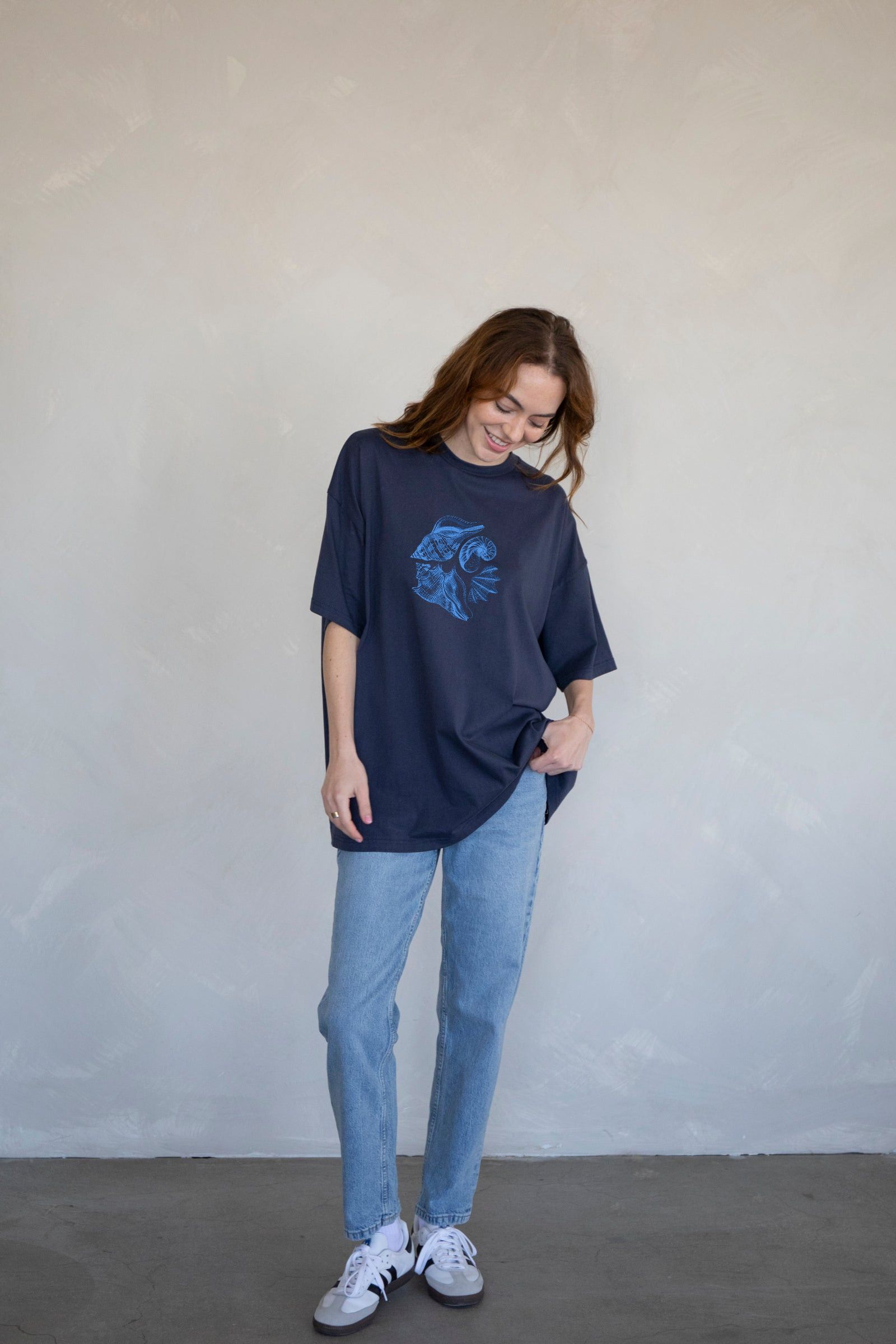 Vintage Sandy Tee | Laid-Back Comfort with Coastal Simplicity Size M / US 6-8 / IT 42-44 - 1 Thumbnail