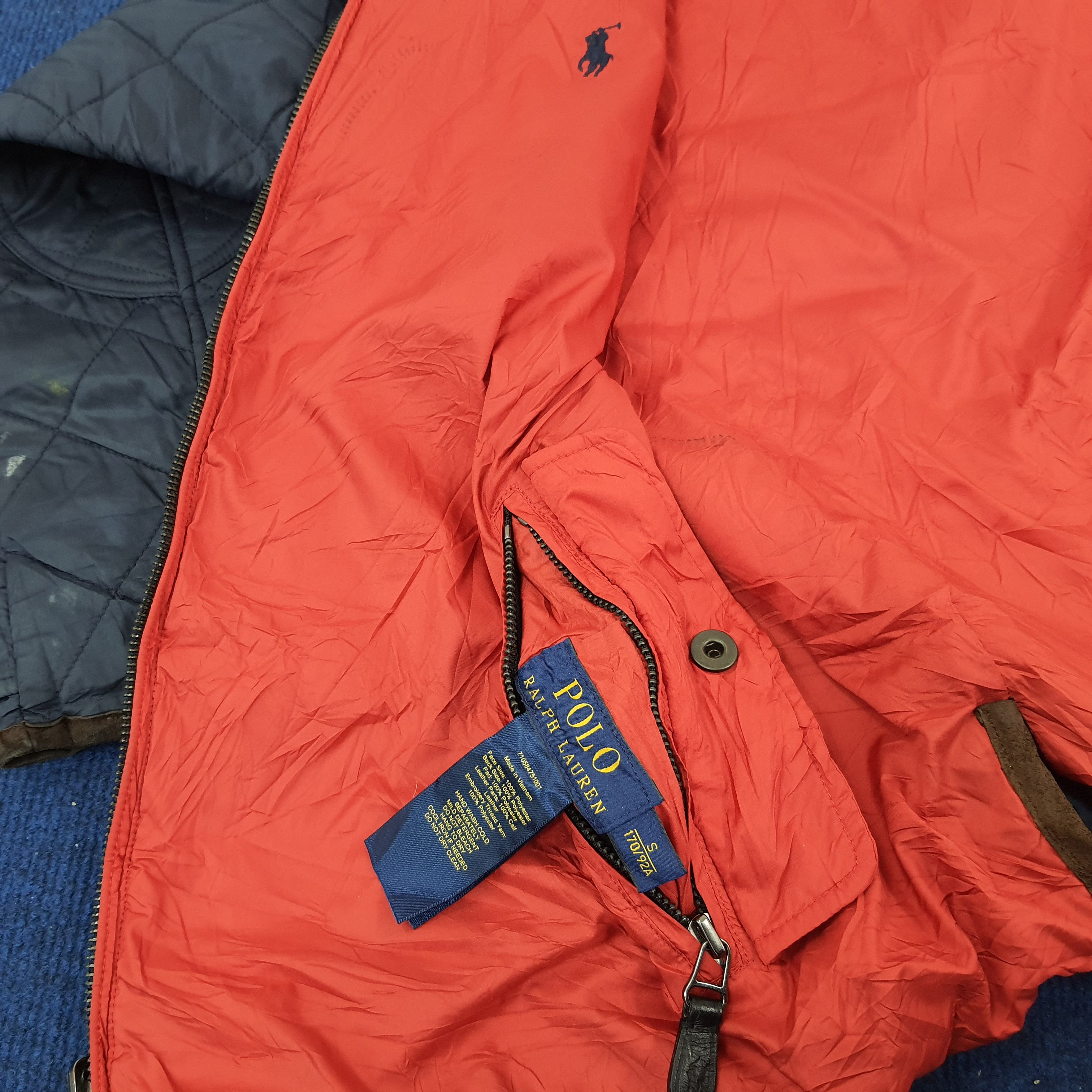 Polo Ralph Lauren × Vintage Vintage POLO Ralph Lauren Light Puffer Reversible Jacket Size US S / EU 44-46 / 1 - 7 Thumbnail
