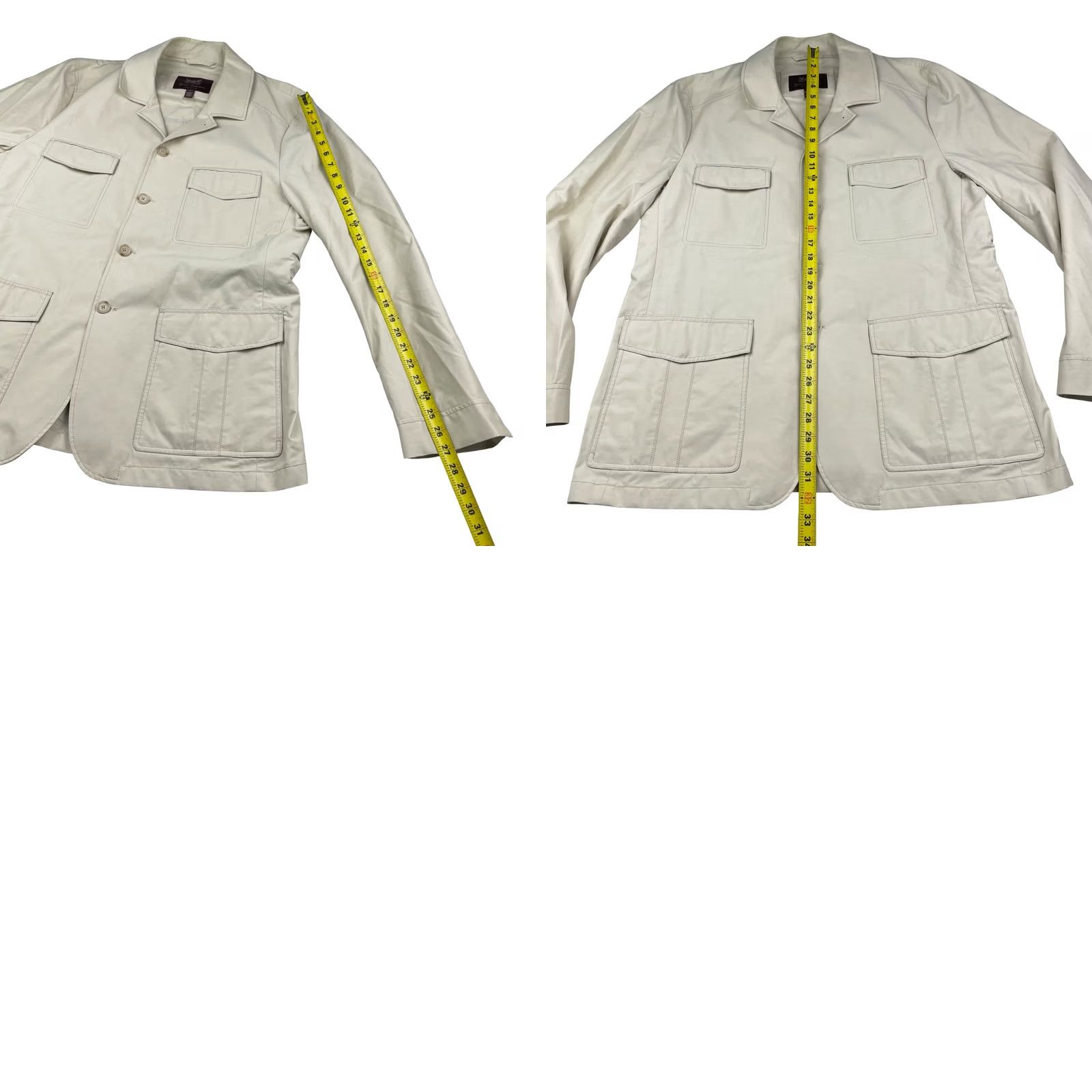 Vintage Hickey Freeman Safari Jacket Men's Performance Explorer Khaki/Tan XL Size US XL / EU 56 / 4 - 8 Thumbnail