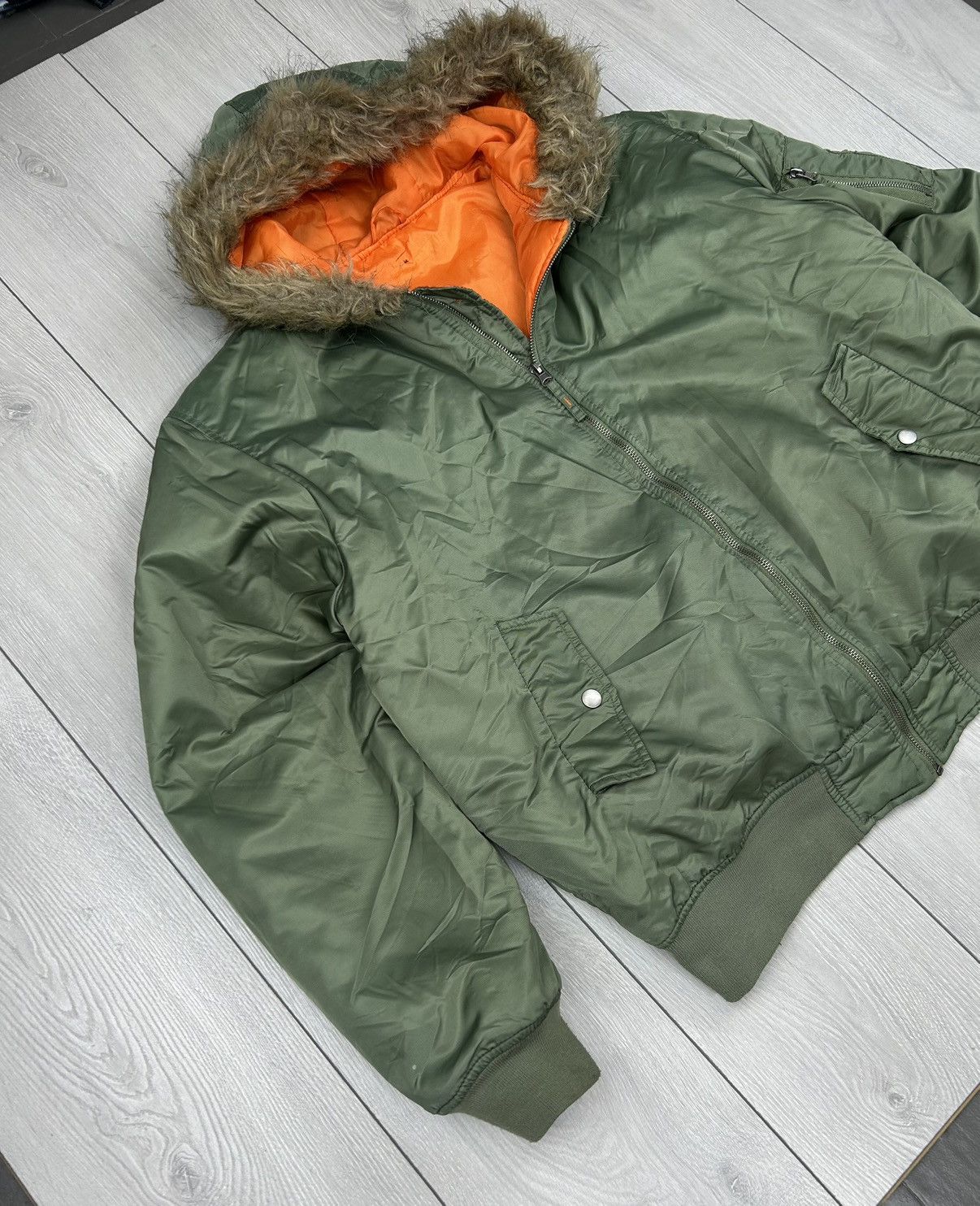Japanese Brand × Vintage Vintage N2B intermediate Bomber Jacket size L Size US L / EU 52-54 / 3 - 4 Thumbnail